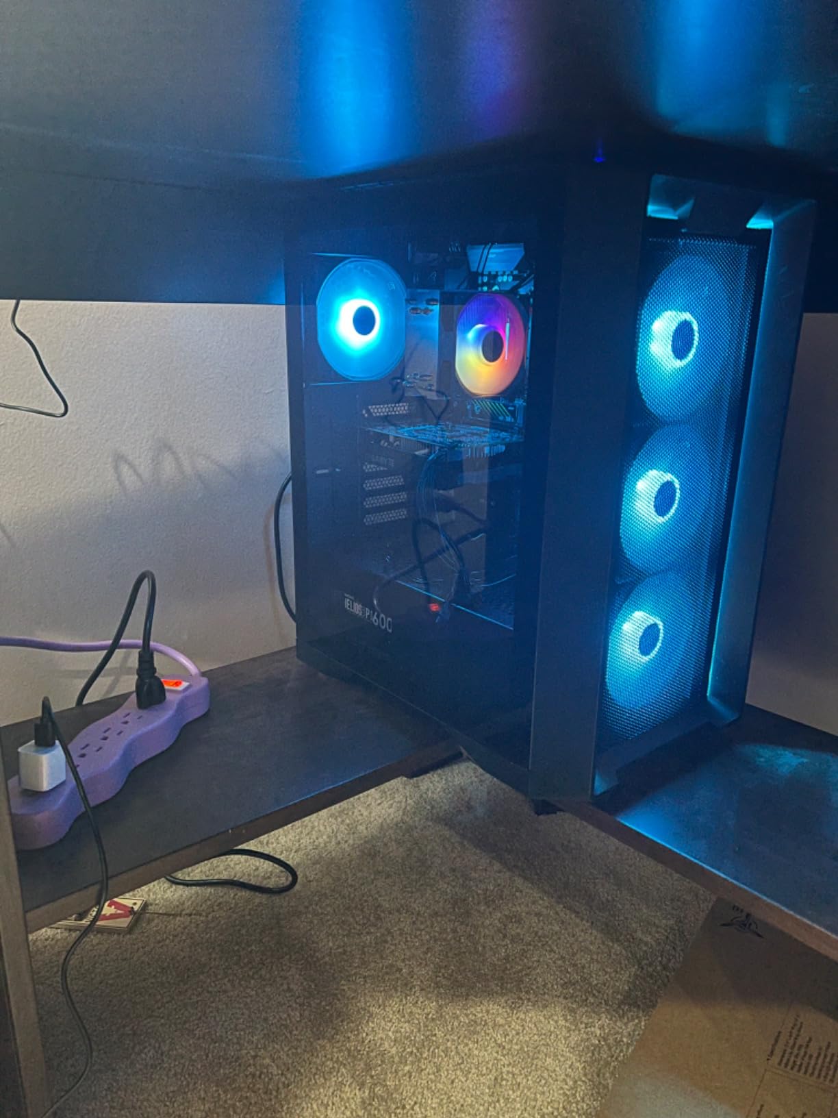 Nebula Gaming PC Desktop - AMD Ryzen 5 3600 3.6 GHz, NVIDIA GTX 1650, 500GB NVME SSD, 16GB DDR4 RAM 3200, 600W Gold PSU, 11AC Wi-Fi, Windows 11 Home 64-bit, Black customer photo 2
