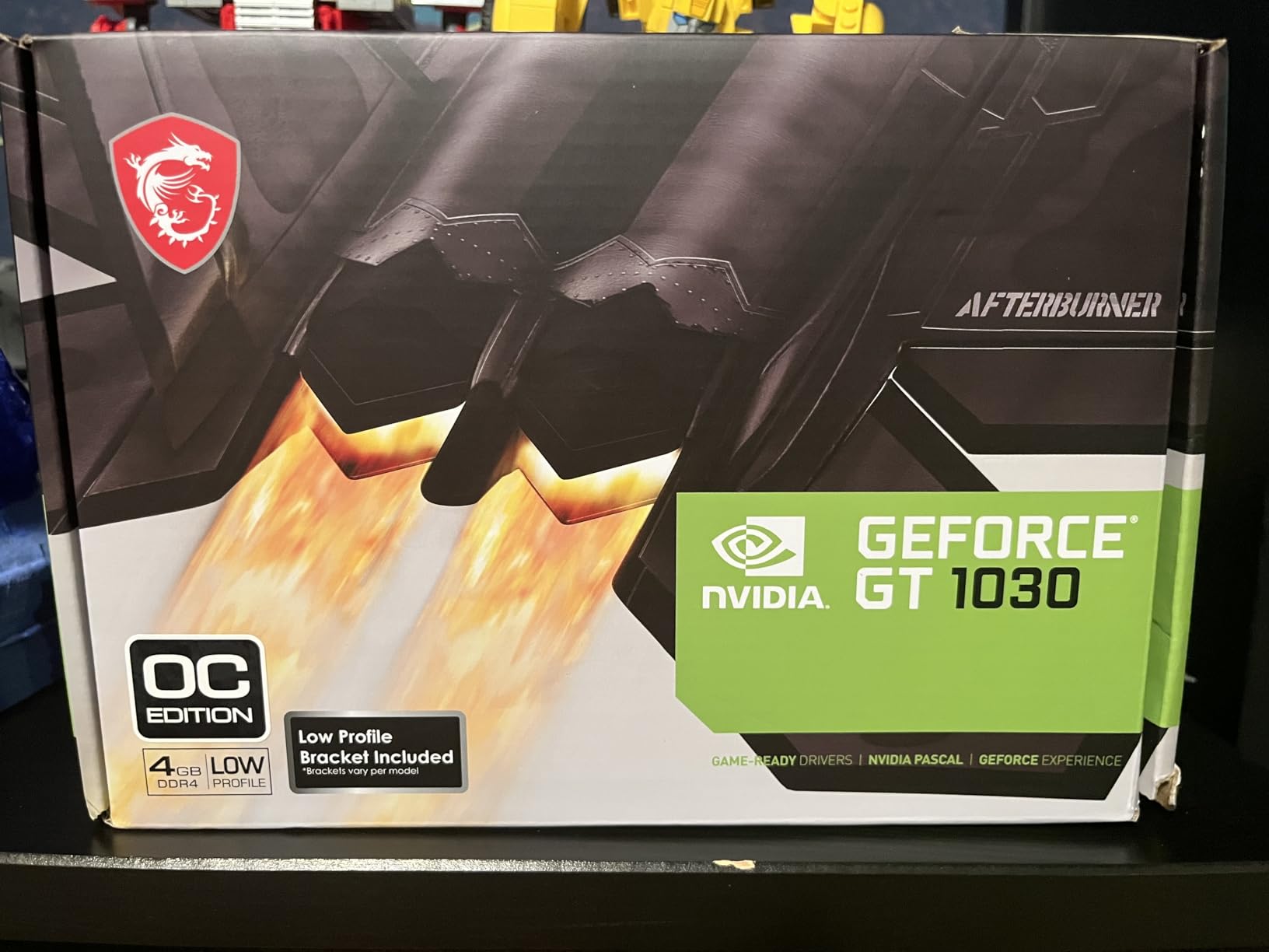 MSI Gaming GeForce GT 1030 4GB DDR4 64-bit Low Profile Graphics Card (GT 1030 4GD4 LP OC) customer photo 2