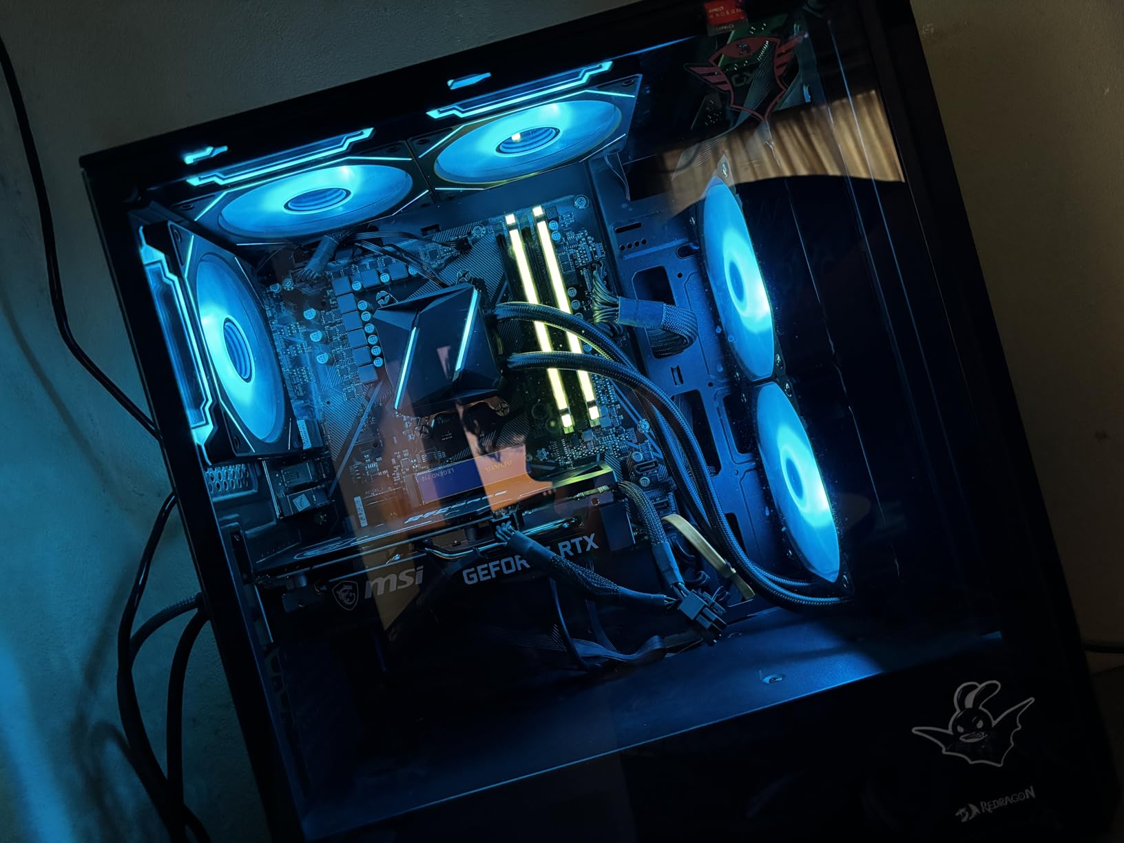 MSI Gaming GeForce RTX 3050 8GB GDRR6 Boost Clock: 1807 MHz 128-Bit HDMI/DP PCIe 4 Torx Twin Fans Ampere OC Graphics Card customer photo 1