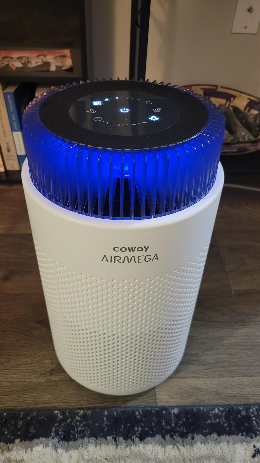 Coway Air Purifiers for Home up to 810 ft², HEPA Filter for Smoke, Allergies, Pet Dander, 100 White customer photo 1