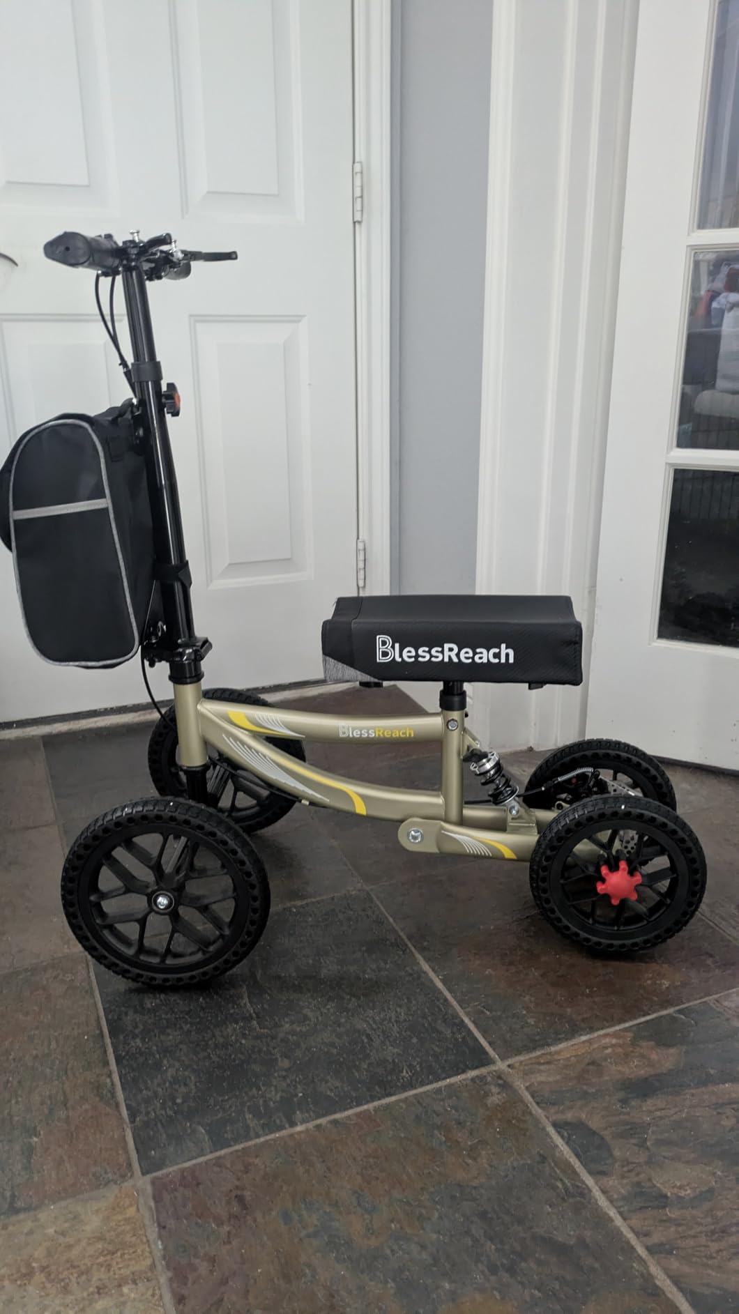Knee Scooter, 350lbs Capacity, 13