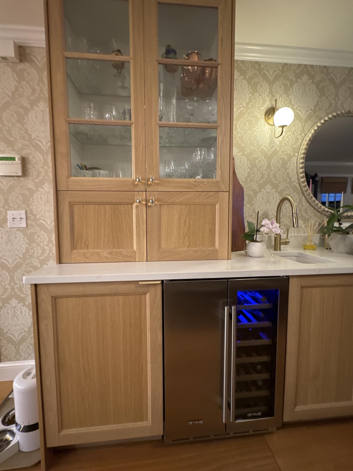 ORYMUSE Freestanding 180 Bottle Wine Fridge - 24