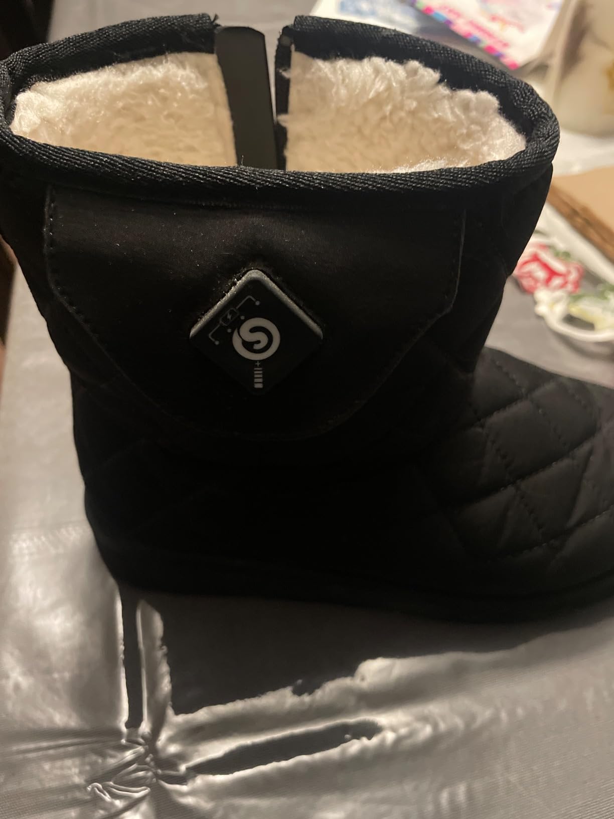 BARCHI HEAT Heated Boots for Women Men with 3-Levels & 2x2200mAh Battery Packs Electric Rechargeable Snow Boots customer photo 1