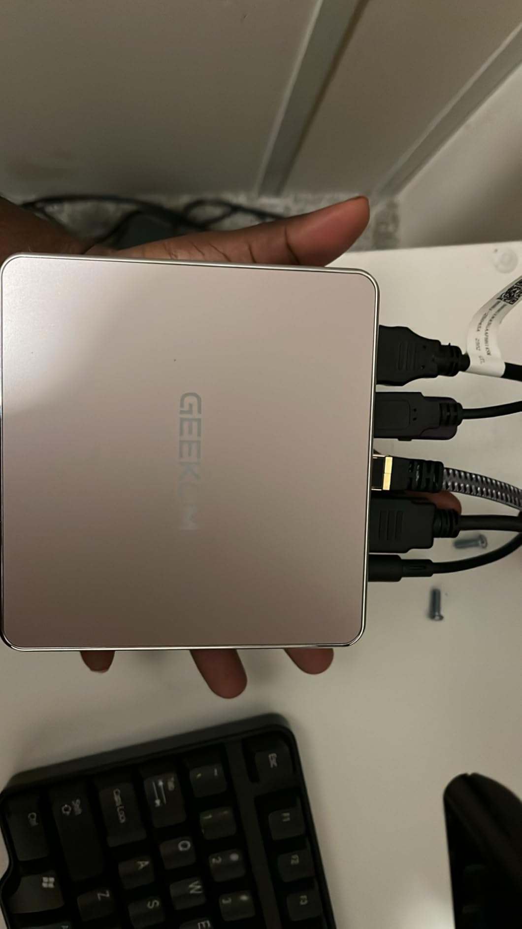 GEEKOM A5 Mini PC with AMD Ryzen 7 5825U, 3-Year Coverage, 16GB RAM & 512GB M.2 NVMe SSD, Windows 11 Pro Desktop Computer, SD Slot, 8K, Dual HDMI, Wi-Fi 6, BT 5.2 customer photo 2