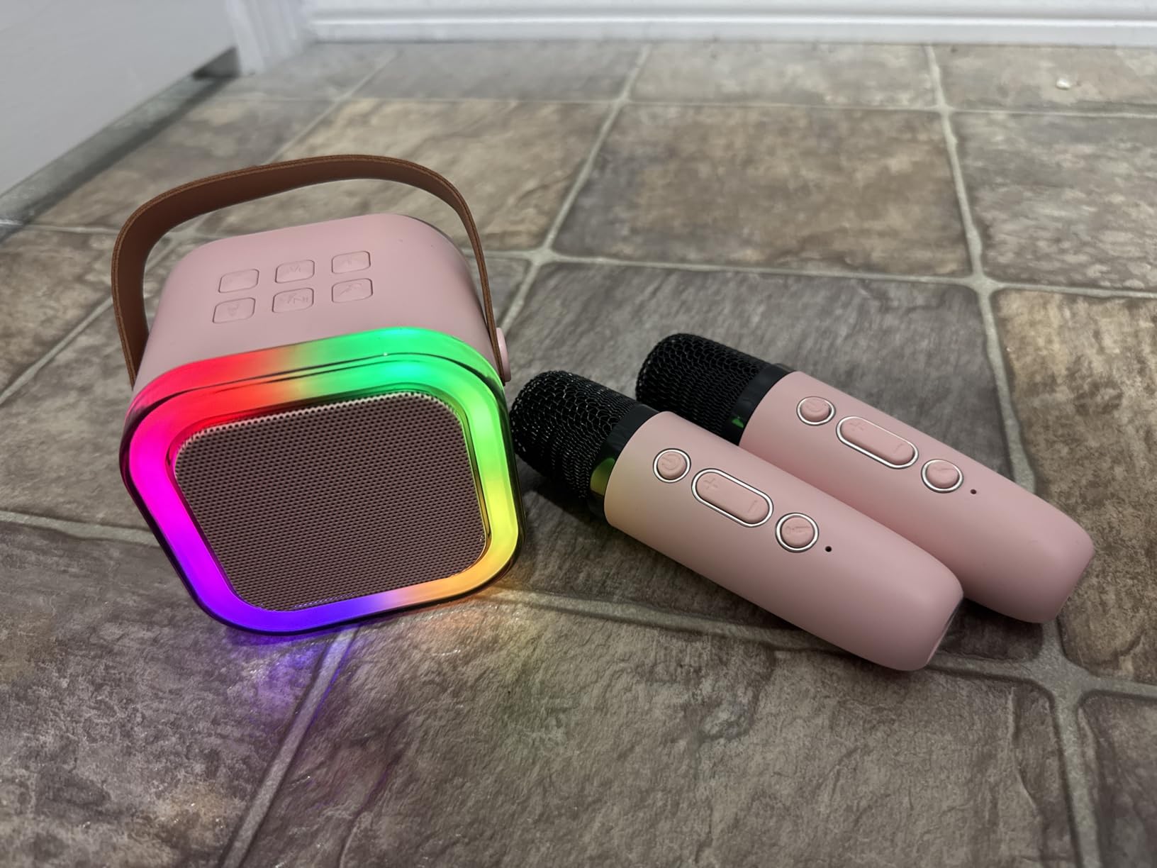 Mini Karaoke Machine for Kids, 2026 TOP Toys Easter Birthday Gifts Ideas for Girls Ages 4-12+ customer photo 2