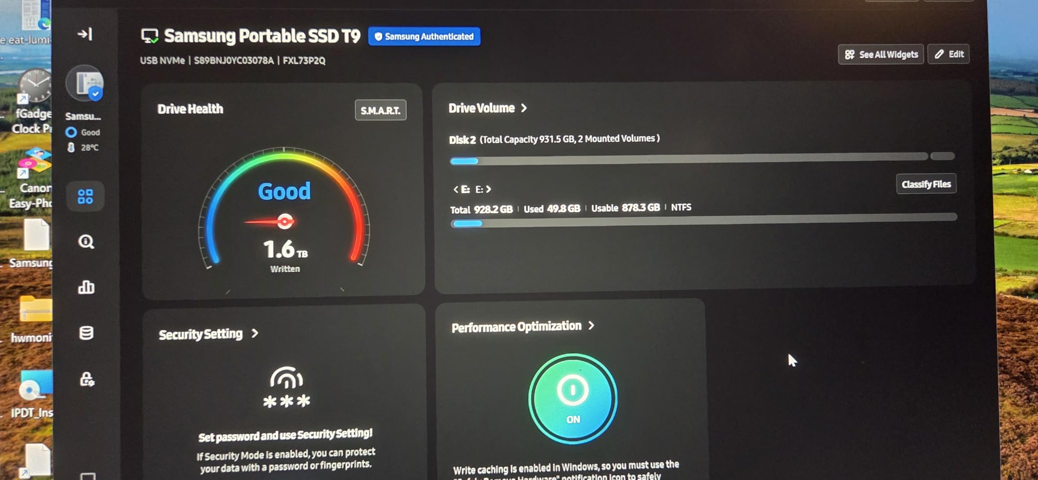 SAMSUNG T9 Portable SSD 4TB, USB 3.2 Gen 2x2 External Solid State Drive, Seq. Read Speeds Up to 2,000MB/s for Gaming, Students and Professionals customer photo 2