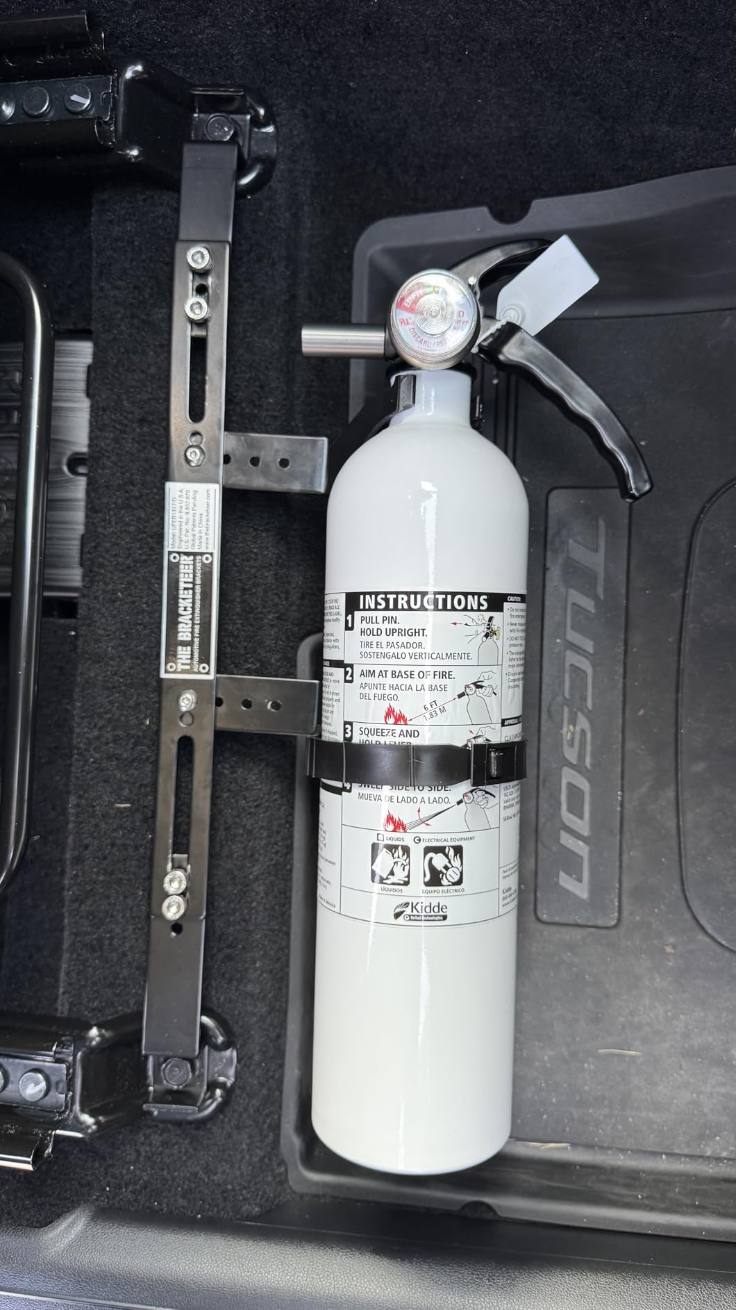 Kidde Fire Extinguisher for Vehicles, Cars, Trucks, Single-Use 10BC customer photo 2