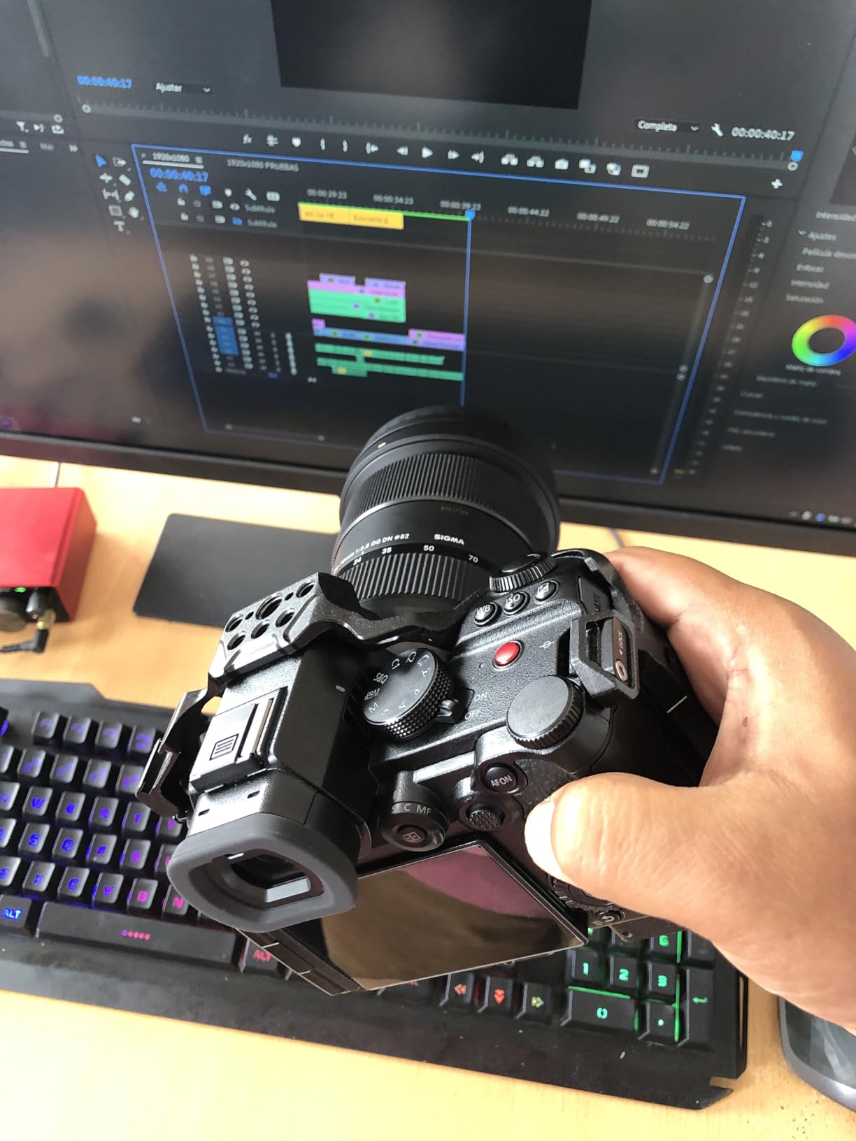 Panasonic LUMIX S5IIX Mirrorless Camera, 24.2MP Full Frame with Phase Hybrid AF, New Active I.S. Technology, 5.8K Pro-Res, RAW Over HDMI - Body Only customer photo 1