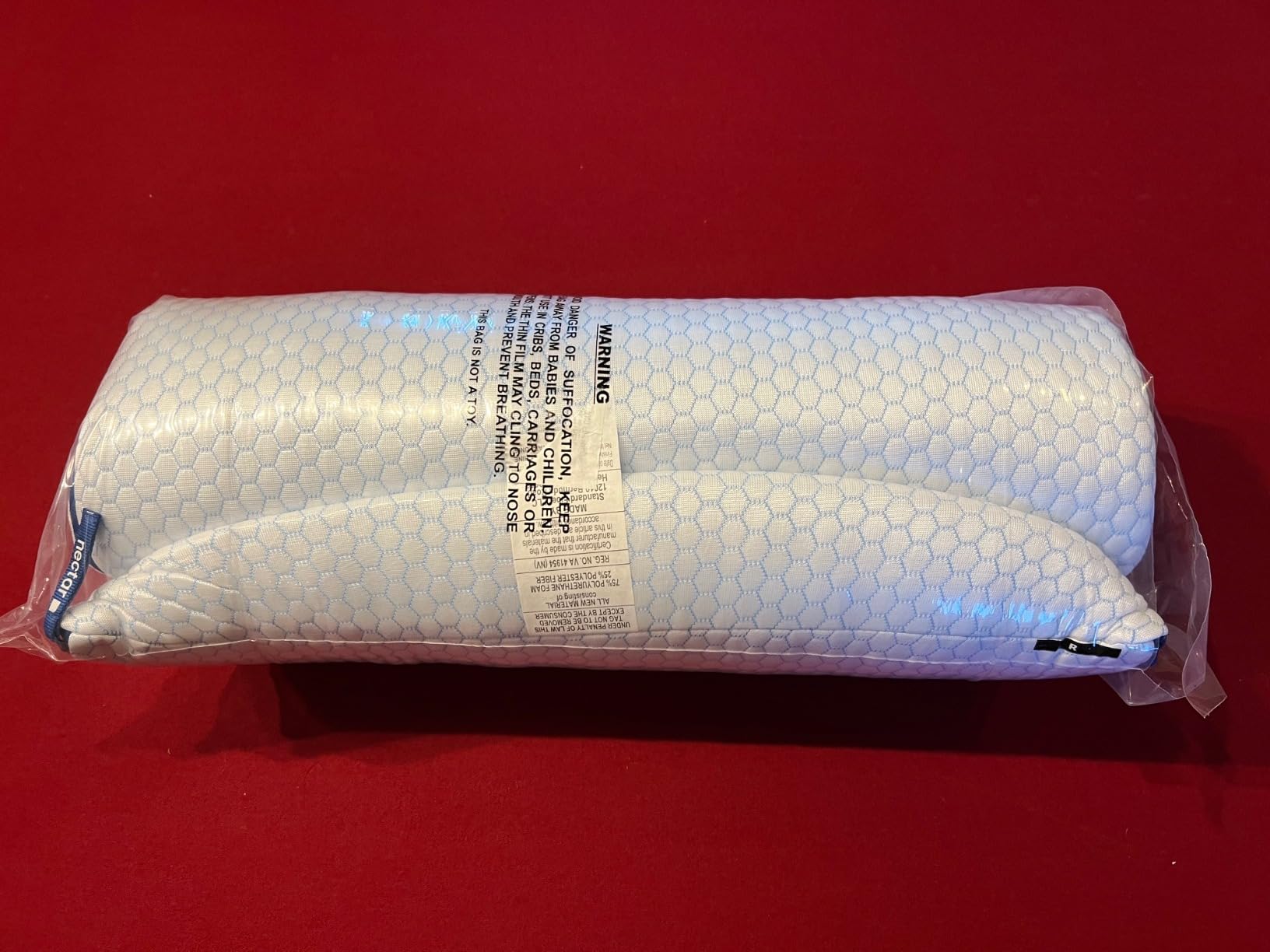 Nectar Tri-Comfort Cooling Pillow - Adjustable Firmness & Support - Cooling Cover - Pressure Relief - Helps Reduce Neck Pain - Premium Memory Foam & Microfiber Down Alternative customer photo 2