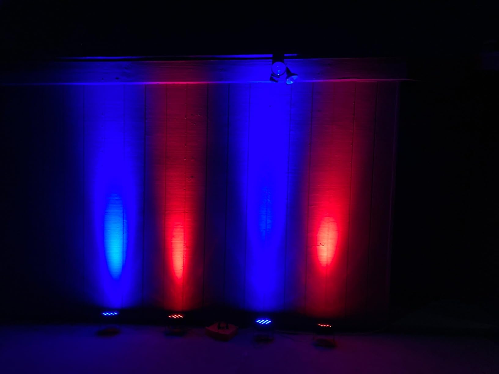 36LEDs RGB Stage Par Lights - OPPSK 36W Sound Activated Multi Modes - Remote DMX Control - Corded Electric - Uplights for Events DJ Music Dance Party Wedding Church Bar Club Stage Lighting (2Pack) customer photo 1