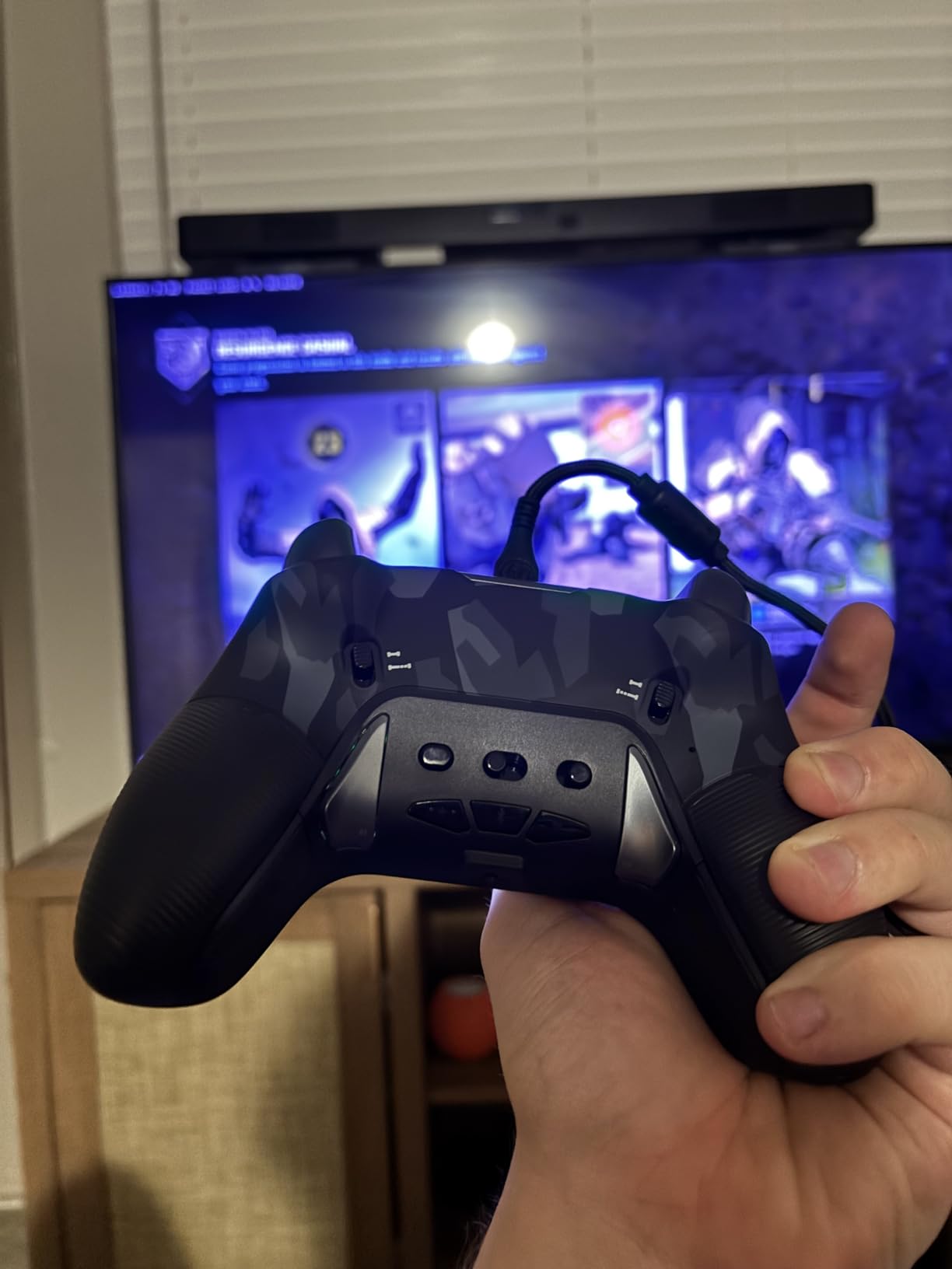 NACON Revolution 5 Pro Officially Licensed PlayStation Wireless Gaming Controller for PS5 / PS4 / PC - Hall Effect, Trigger Stops, Mappable Buttons, Bluetooth Audio - White customer photo 2