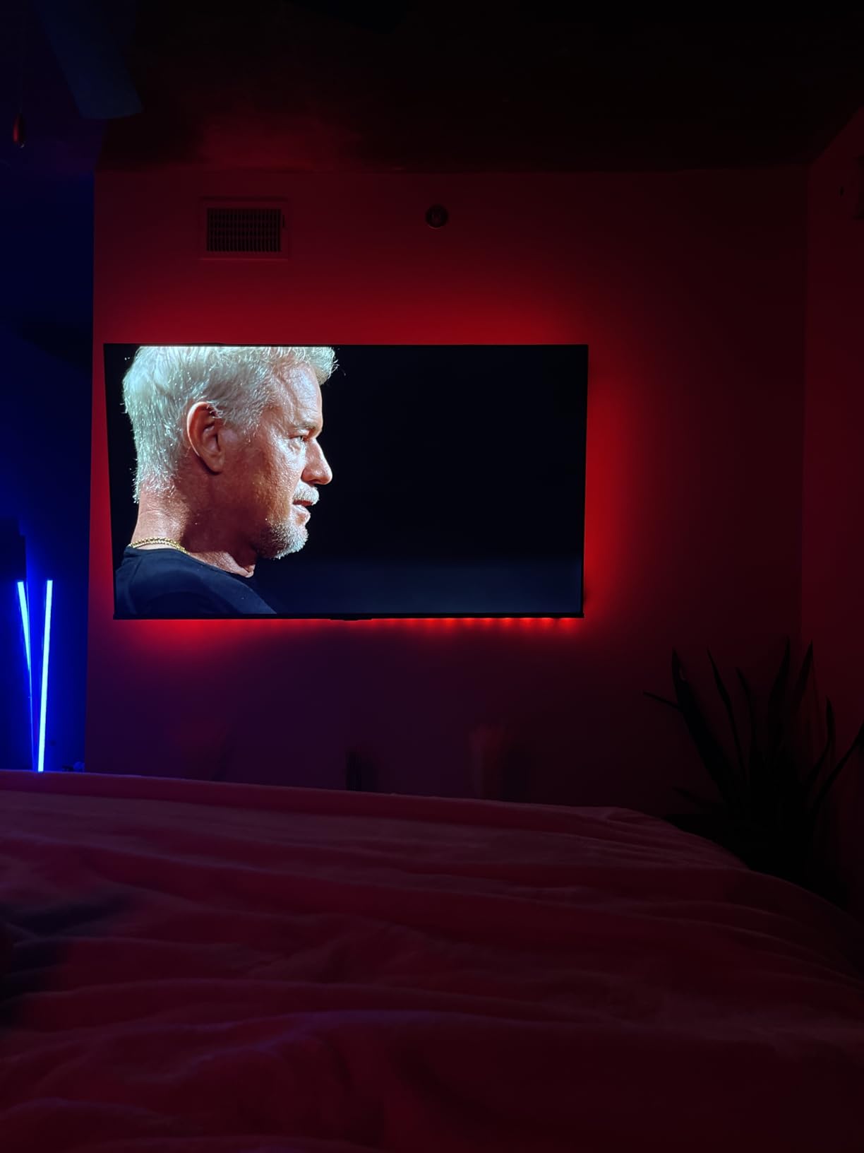 LED Lights for TV, 16.4ft TV LED Backlight for 45-75 Inch TVs, RGB TV Backlight Behind with Music Sync, Smart APP and Button Control Strip Lights USB Powered for Bedroom/Gaming customer photo 1