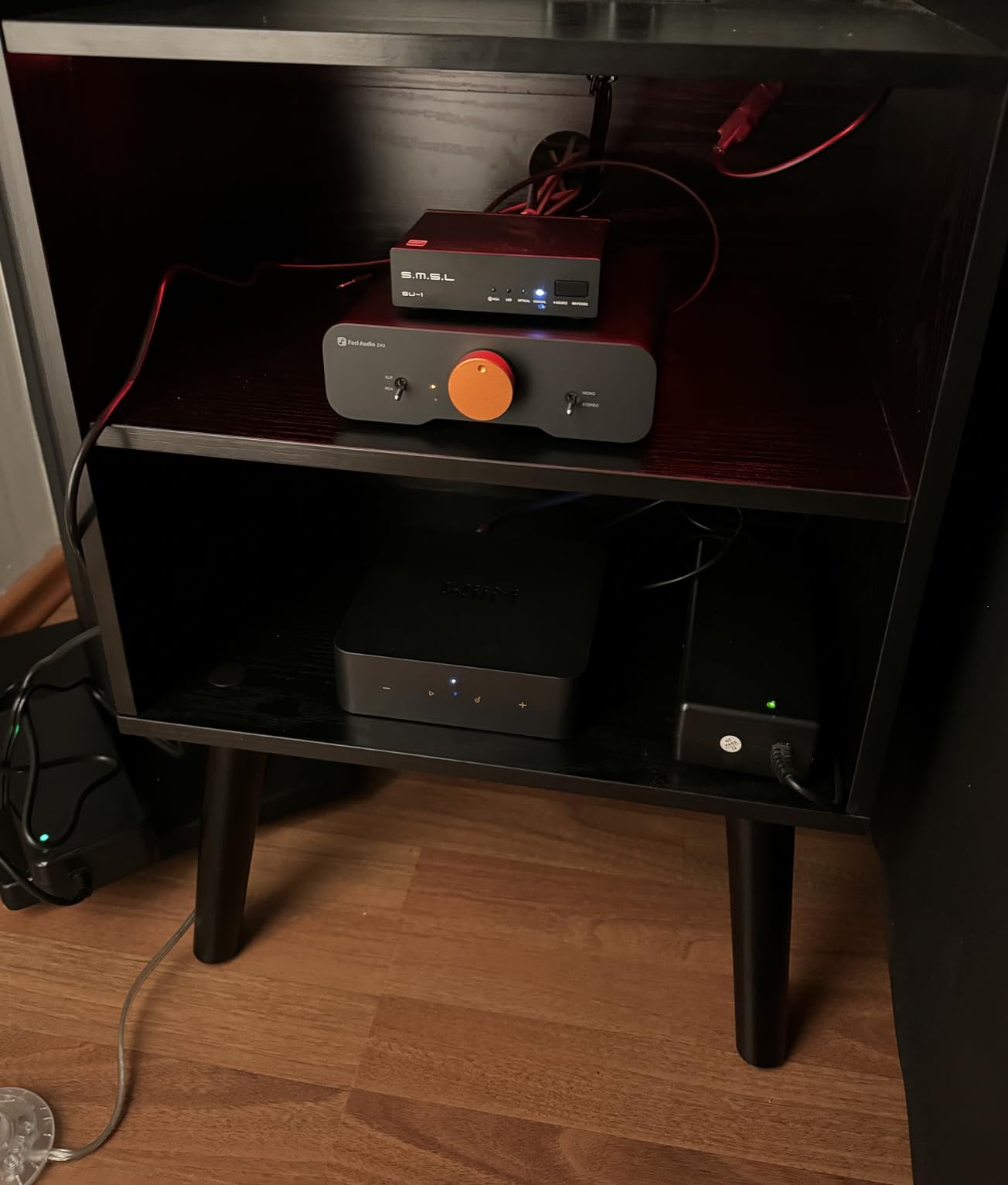 Fosi Audio ZA3 Balanced Stereo Amplifier Home Audio Component Mini 2 Channel Mono Amp TPA3255 customer photo 1
