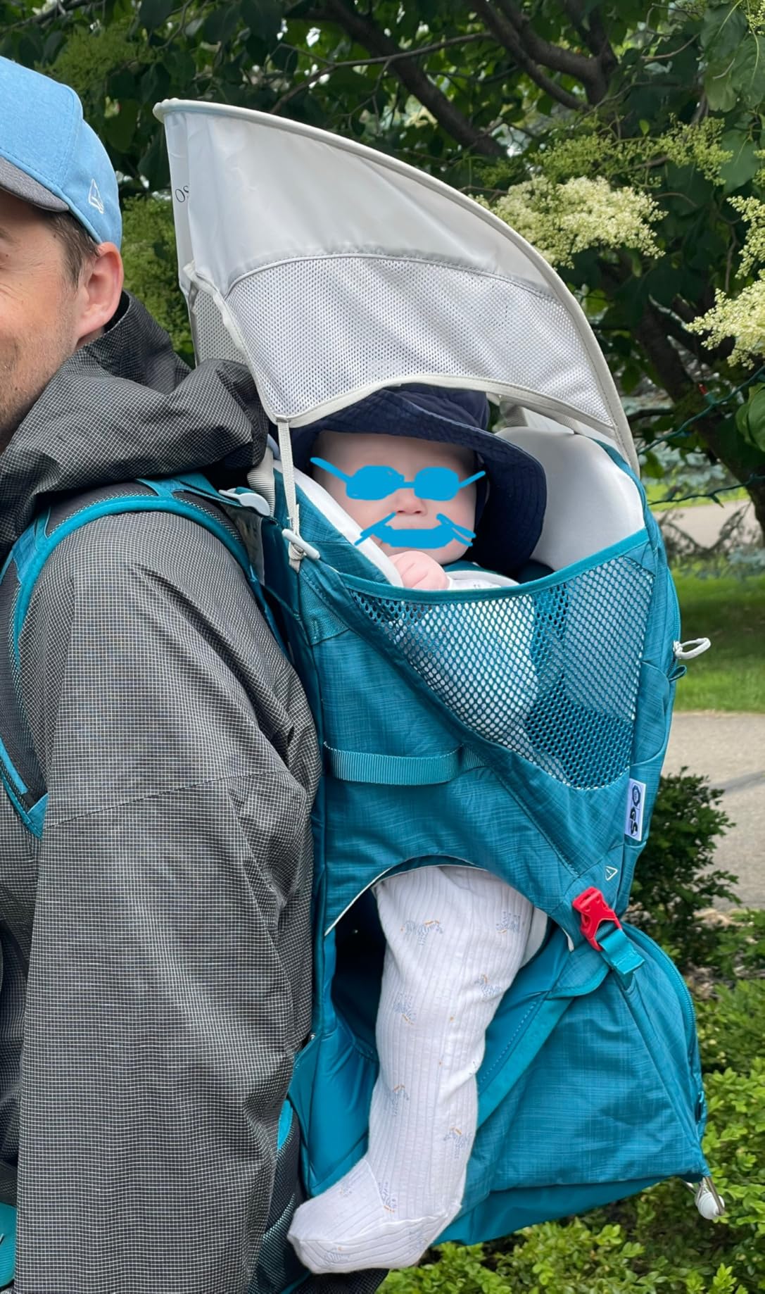 Osprey Poco SLT Lightweight Child Carrier Backpack - Slimmed-Down Hiking Carrier for Toddlers customer photo 1