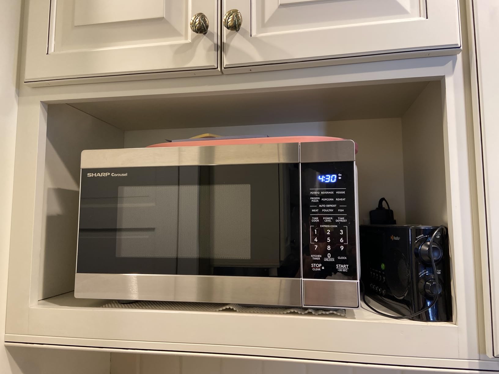 SHARP Countertop Microwave Oven with Removable 10.6