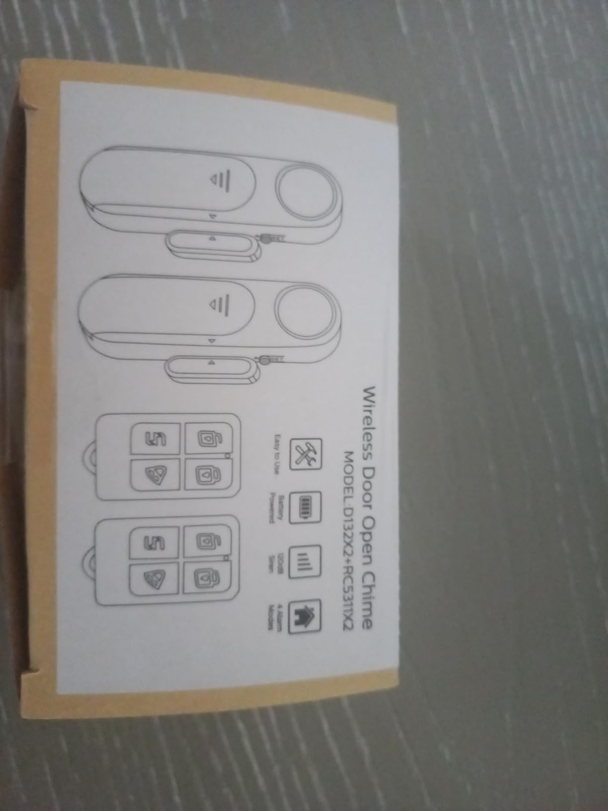2-Pack Window and Door Alarms When Opened for Kids Safety/Dementia Safety/Home Security, Wireless Sliding Front Door Opening Sensor Alarm with Remote, 120dB Burglar Alert for House/Bedroom/Apartment customer photo 1