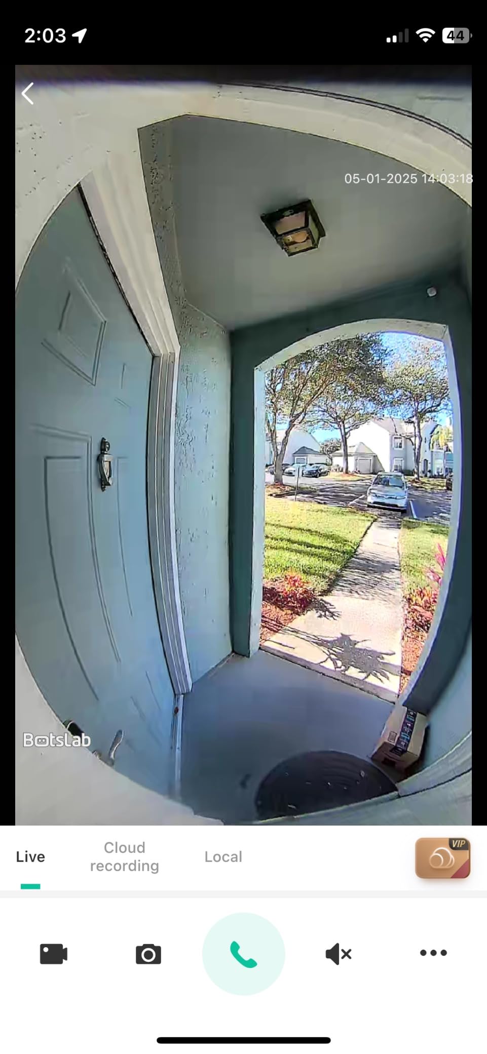 BOTSLAB 5MP Wireless Video Doorbell Camera,180° Head-to-Toe View, AI Motion Detection, VR Mode, Battery or Wired Powered, Easy Installation, Weatherproof, No Monthly Fee, 2.4GHz WiFi customer photo 2