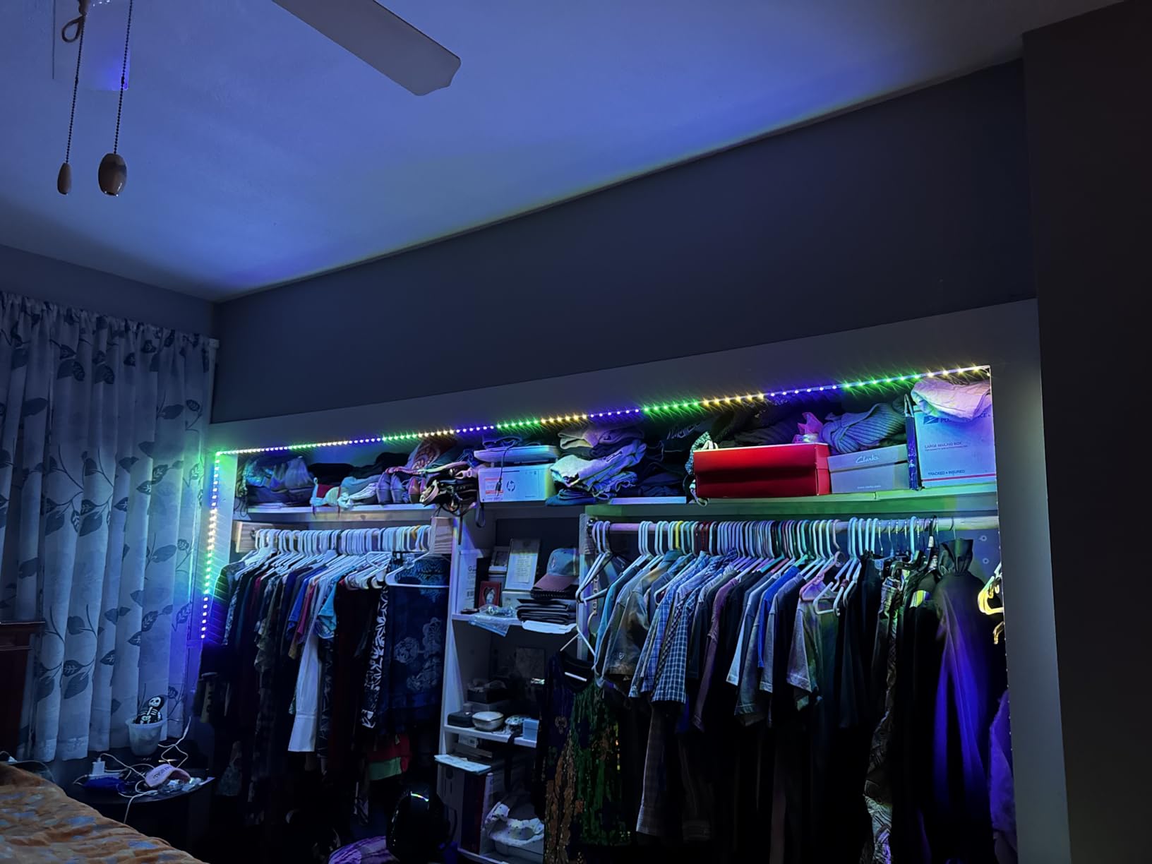 Lepro S1 AI LED Strip Lights for Bedroom - 16.4ft Smart RGB Light Strips with IC and Rainbow Chasing Effects, Color Segment DIY, Personalized Al Lighting Designer, No Remote, 2.4G Wi-Fi & Bluetooth customer photo 2