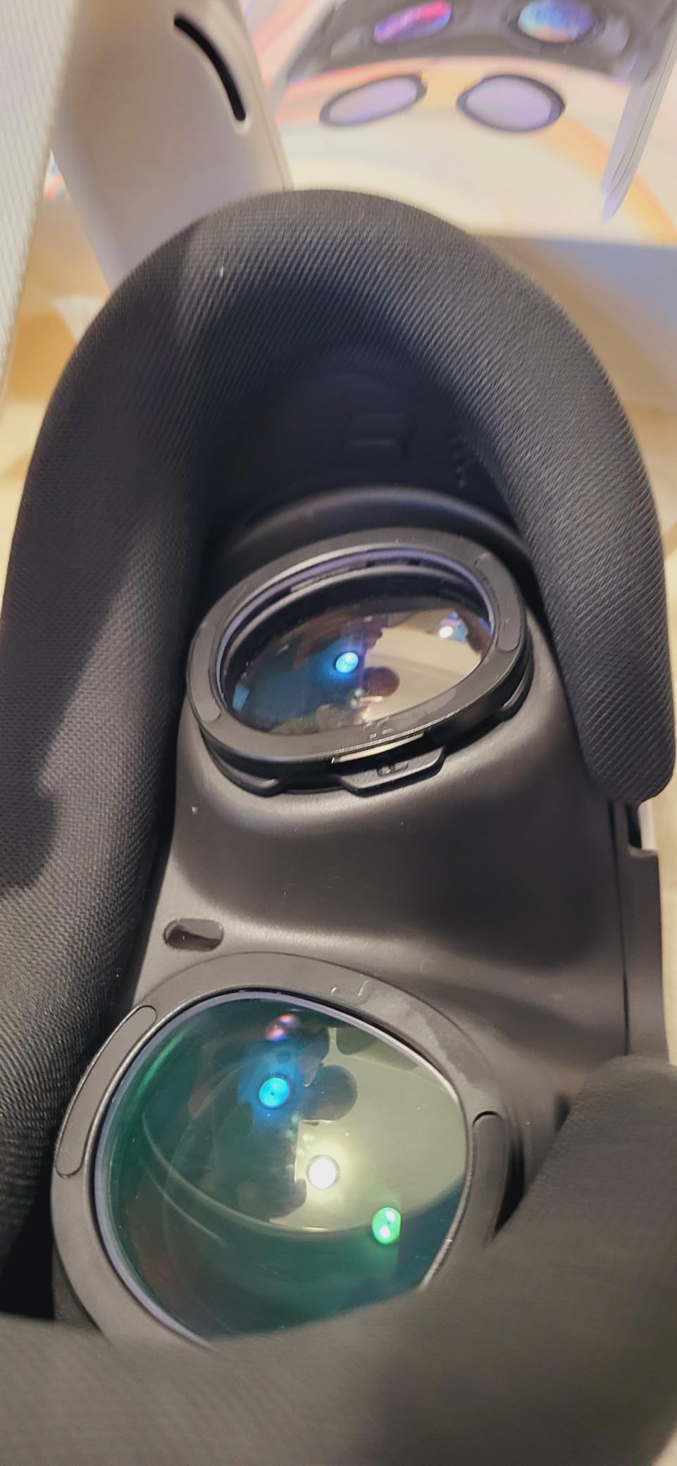 HiBloks Myopia Glasses Lenses for Meta Quest 3 Accessories, VR Lens Insert for Oculus Quest 3, Double Protection & Easy to Install customer photo 2