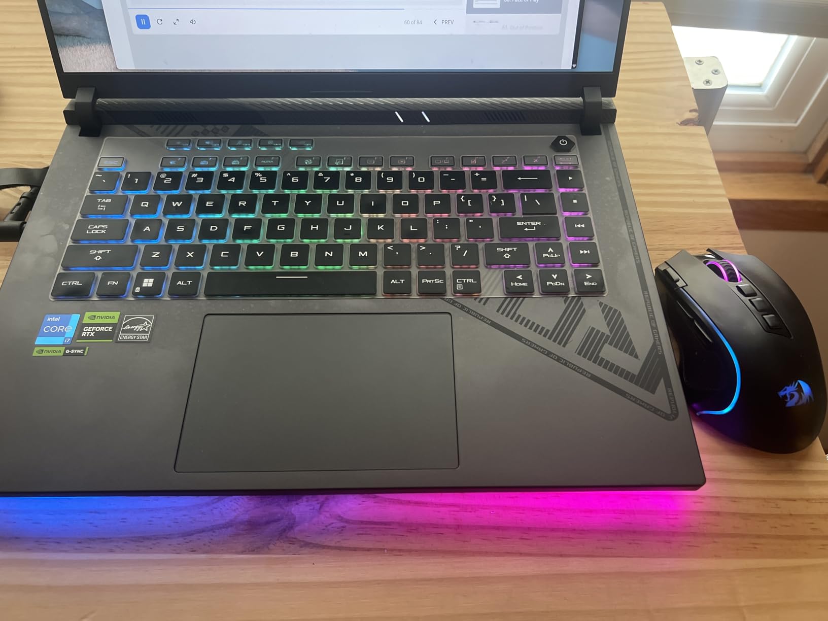 ROG Strix G16 Gaming Laptop, 165Hz Display, NVIDIA GeForce RTX 4060, Intel Core i7-13650HX, 16GB DDR5, 1TB PCIe Gen4 SSD, Wi-Fi 6E, Windows 11, G614JV-AS74 customer photo 1