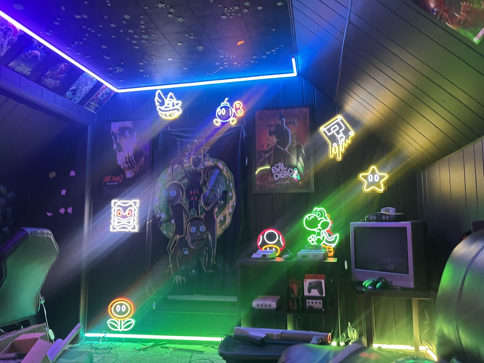Gaming Neon Sign for Gamer Room Decor,USB Powered Dimmable Anime Neon Signs for Kids Bedroom Game Room Man Cave Gifts for Teens, Boys, Kids customer photo 2