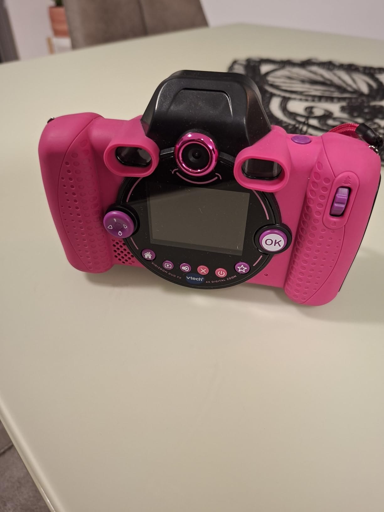 VTech KidiZoom Duo Camera FX Kids Digital Dual Cameras, Pink customer photo 1