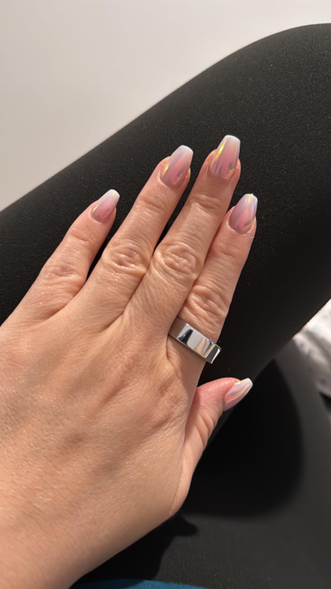 Oura Ring Gen3 Heritage - Black - Size 7 - Smart Ring - Size First with Oura Ring Gen3 Sizing Kit - Sleep Tracking Wearable - Heart Rate - Fitness Tracker - 5-7 Days Battery Life customer photo 1
