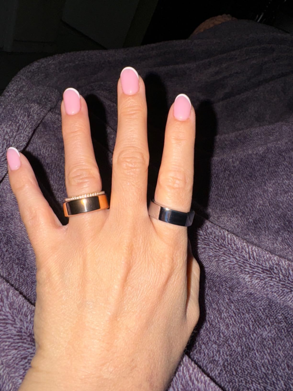 Oura Ring Gen3 Heritage - Black - Size 7 - Smart Ring - Size First with Oura Ring Gen3 Sizing Kit - Sleep Tracking Wearable - Heart Rate - Fitness Tracker - 5-7 Days Battery Life customer photo 2