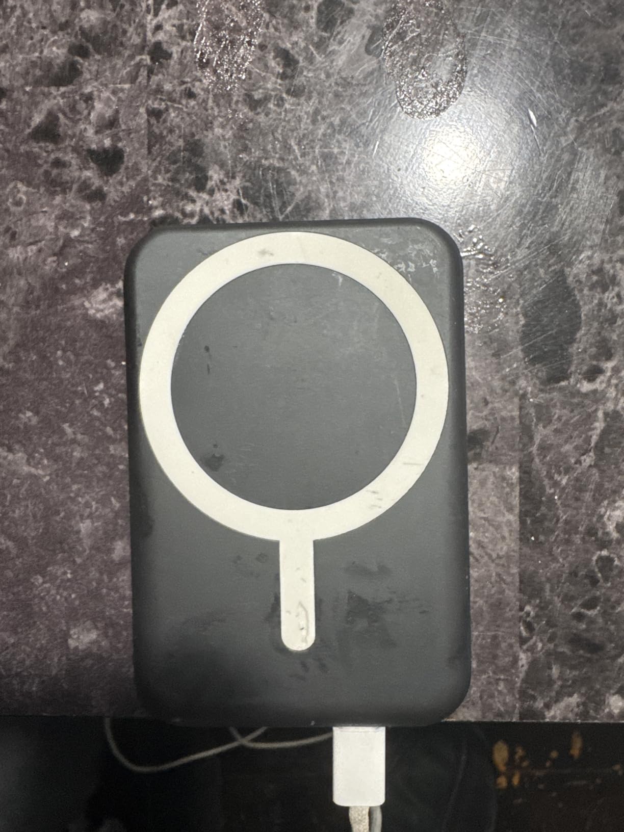 podoru for MagSafe Battery Pack, 5000mAh Magnetic Power Bank with Type-C Cable 20W PD Fast Charging customer photo 1