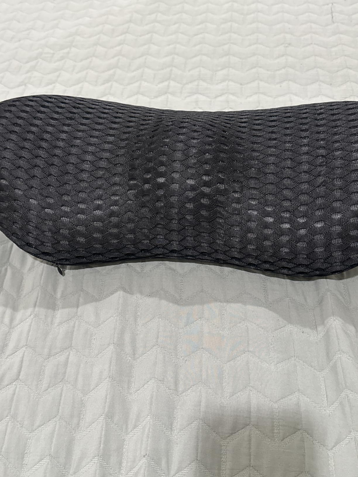 Lumbar Support Pillow, Back Pillow for Low Back Pain Relief, Ergonomic Streamline Car Seat, Office Chair, Recliner and Bed (Gray) customer photo 1