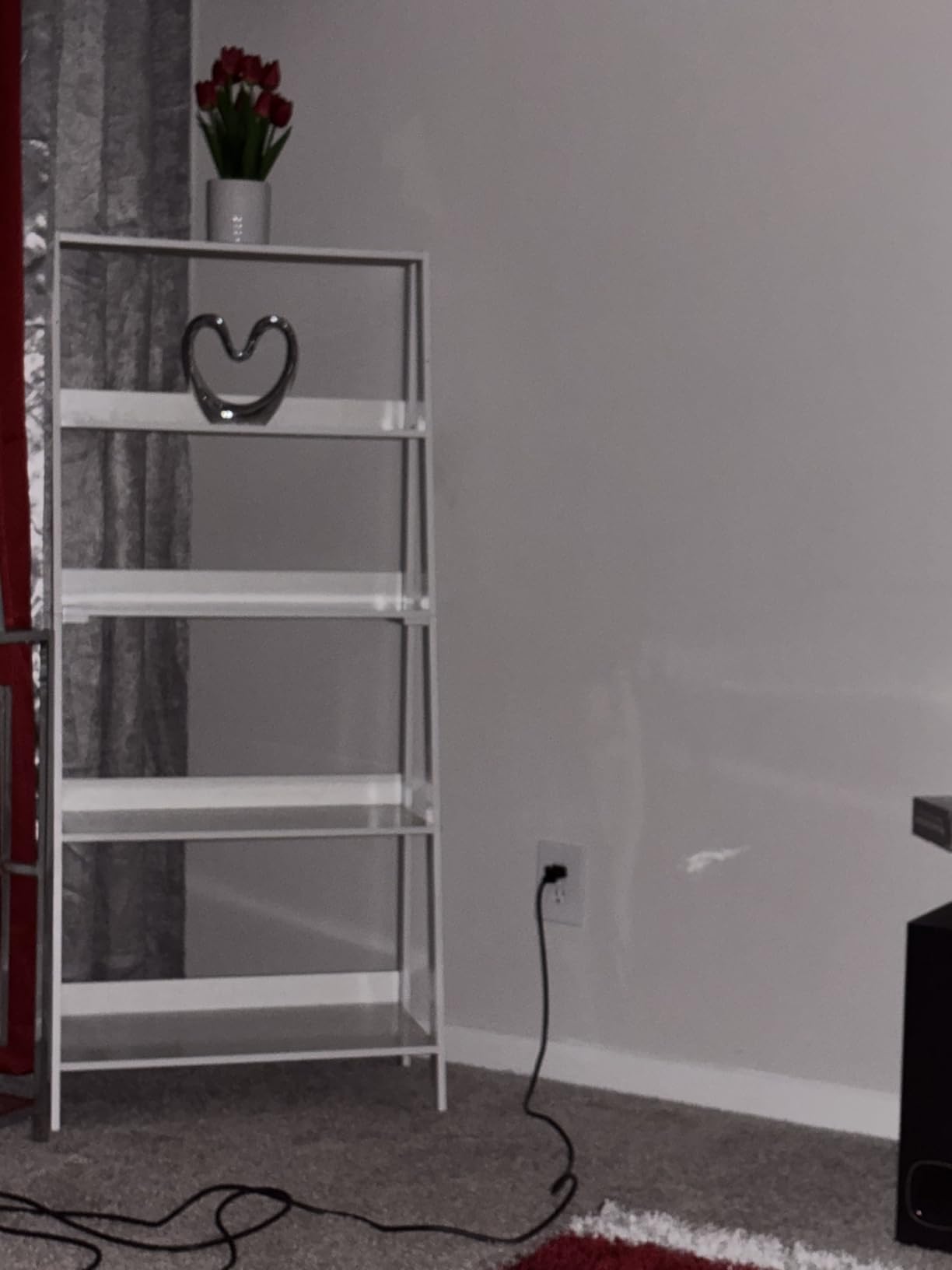 Furinno Ladder Book Shelf, 3-Tier Ladder Shelf, Open Design Bookshelf, Display Storage Bookcase, 9.3