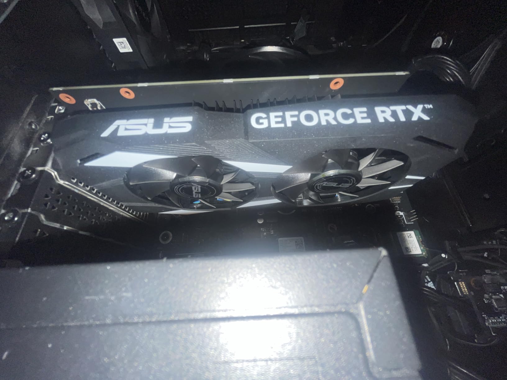 ASUS Dual NVIDIA GeForce RTX 3050 6GB OC Edition Gaming Graphics Card - PCIe 4.0, 6GB GDDR6 Memory, HDMI 2.1, DisplayPort 1.4a, 2-Slot Design customer photo 1