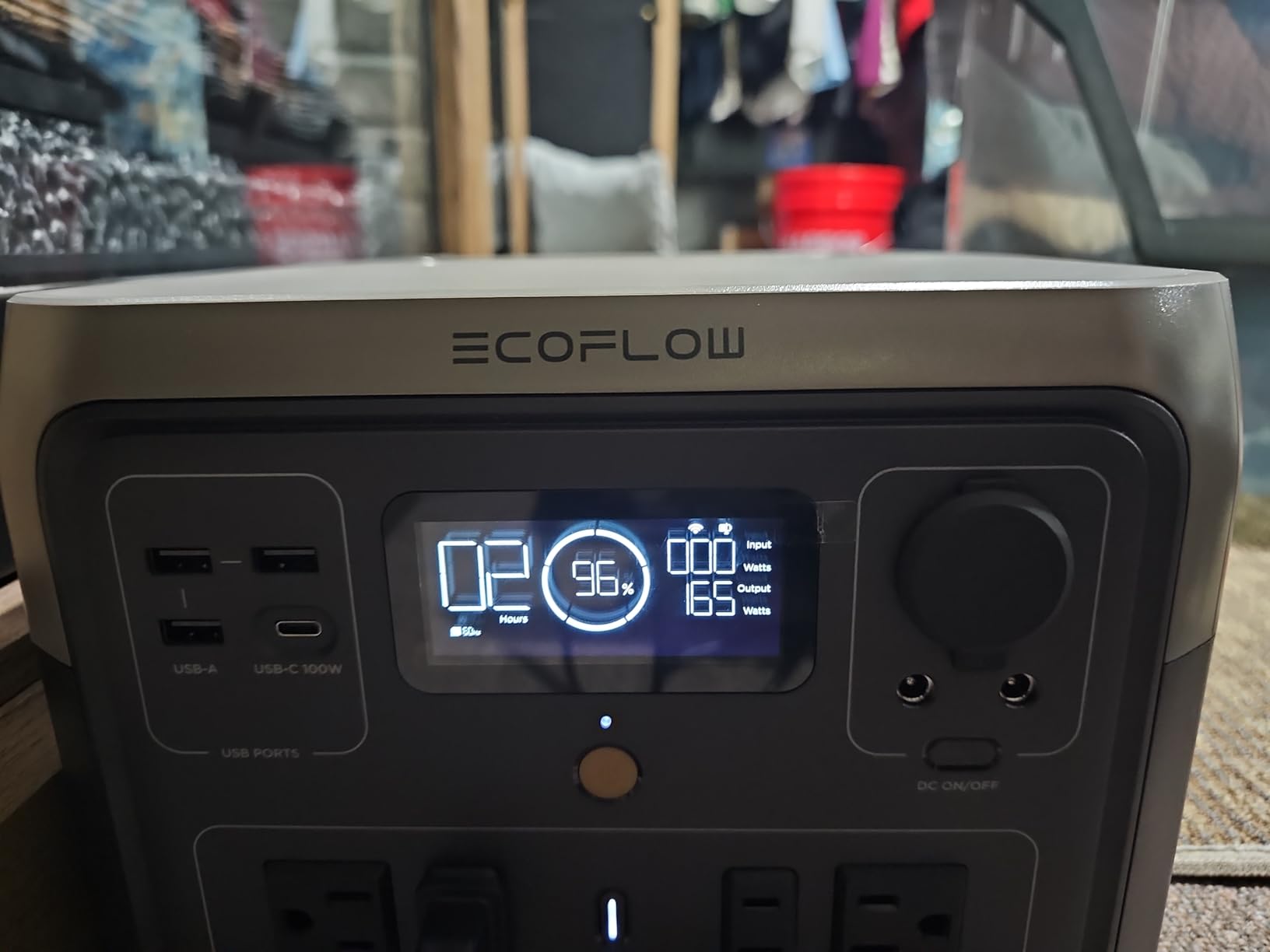 EF ECOFLOW Portable Power Station River 2 Max 500, 499Wh LiFePO4 Battery, 1 Hour Fast Charging, Up to 1000W Output Solar Generator for Outdoor Camping/RVs/Home Use customer photo 2
