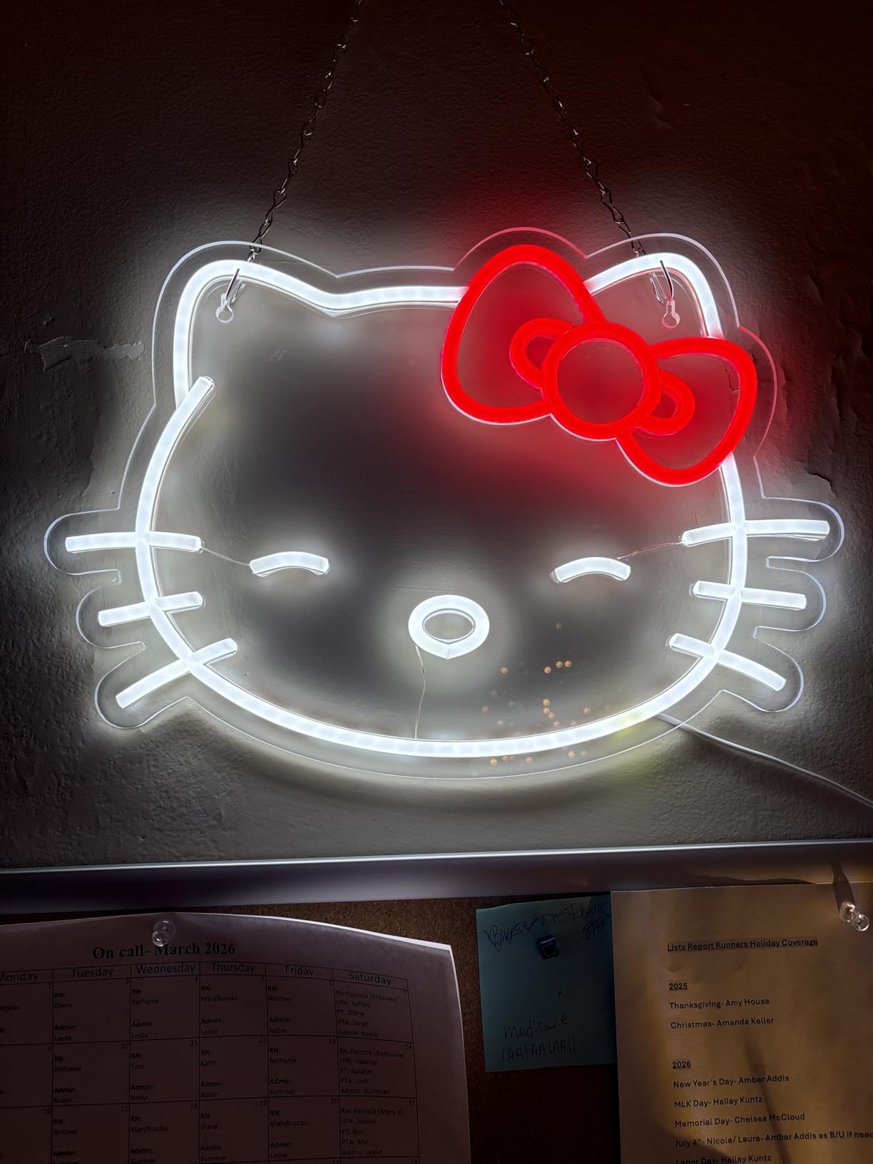 Pugna Cat Neon Signs for Wall Decor Cute Neon Lights for Bedroom Led Business Signs Suitable for Bedroom Man Cave Christmas Best Gift customer photo 1