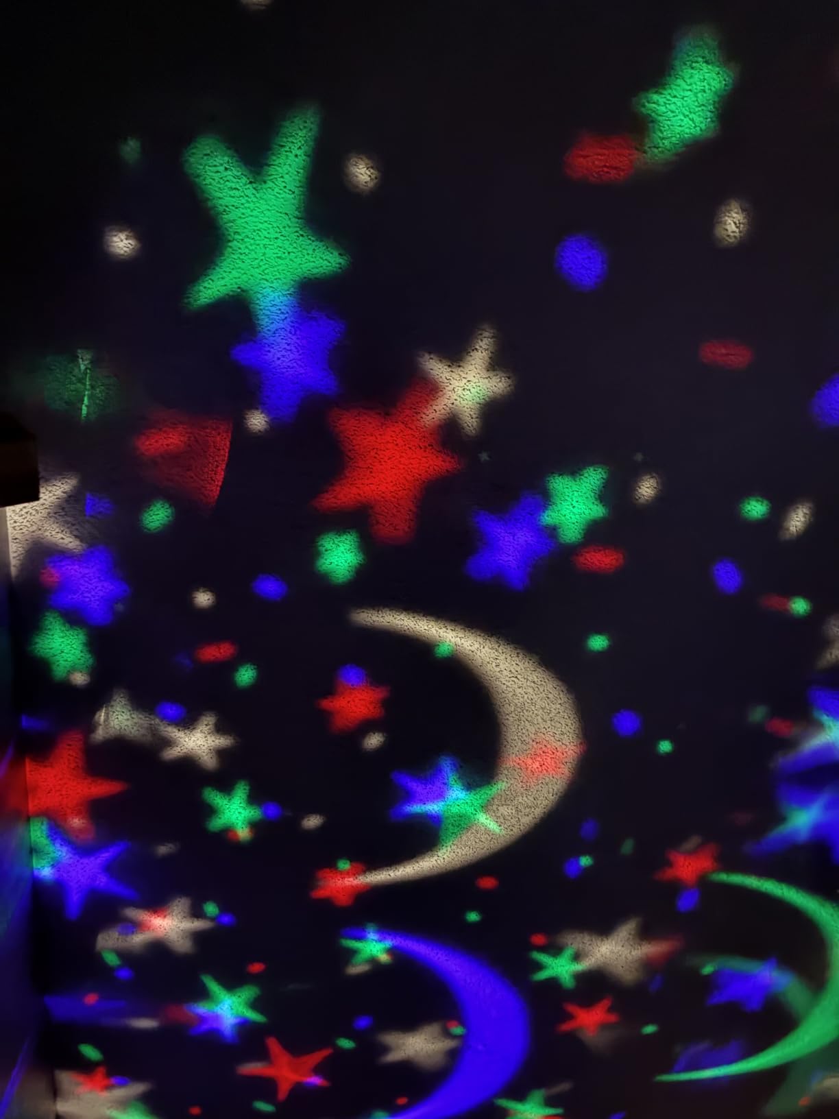COOLNIGHT Night Light for Kids,93 Lighting+3 Films Kids Night Light Projector,Remote+Dimmable Star Projector,360° Ceiling Stars Glow in The Dark Stars,Christmas Gifts for 4 Year Old Boy Birthday Gift customer photo 2
