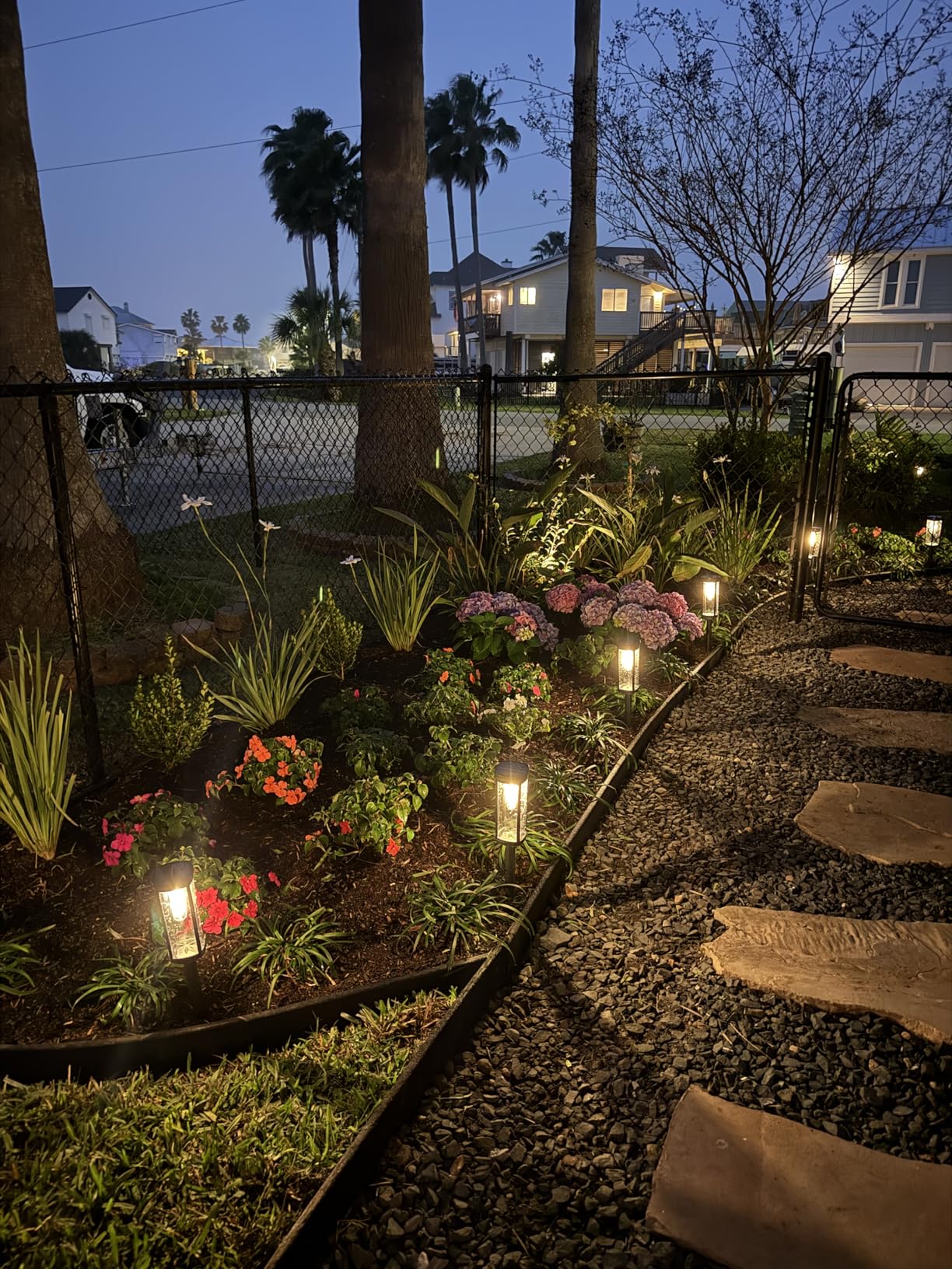 Bright Solar Pathway Lights Outdoor, 8 Pack Solar Garden Lights for Outside Waterproof IP65, Auto On/Off Outdoor Light for Yard Garden Lawn Walkway Driveway Landscape Lighting customer photo 2