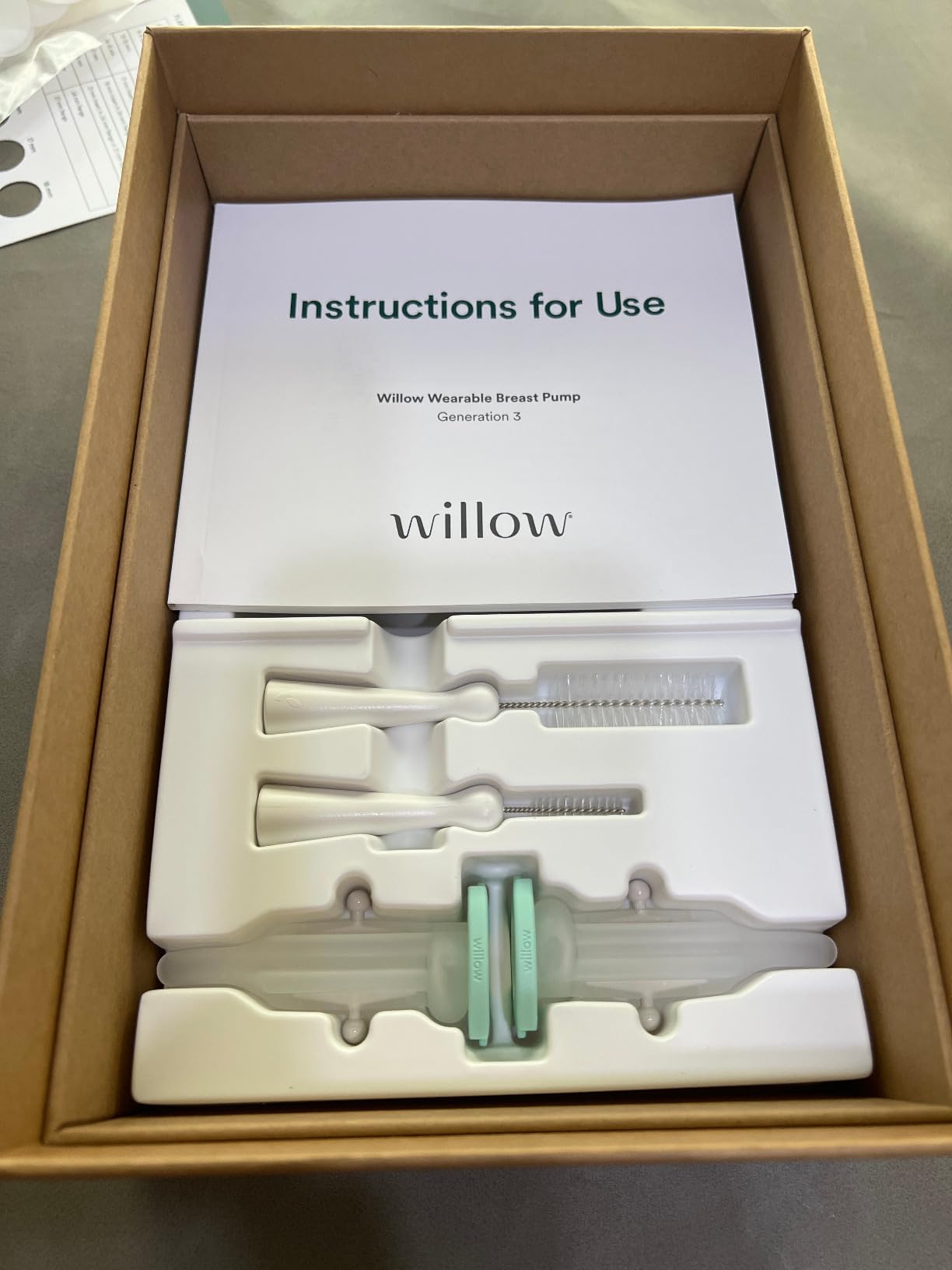 Willow 360 - Wearable Breastfeeding Pump - Hands Free Breast Pump - The only Leak-Proof Wearable Breast Pump - 7 Levels of Hospital Grade Suction Strength, App Compatible - Postpartum Essentials customer photo 1