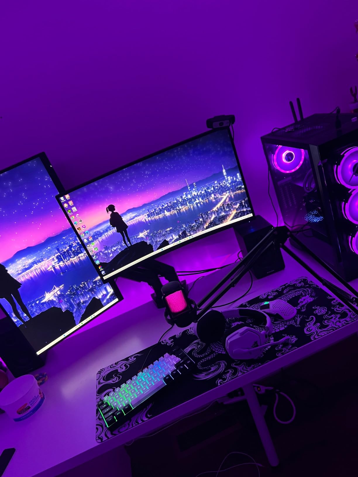 CLX Gaming PC - Intel Core i9 14900KF 3.2GHz, GeForce RTX 4070 Super, 1TB NVMe M.2 SSD, 4TB HDD, 32GB DDR5 RGB Memory, 360mm AIO, WiFi, Windows 11 Home, Black customer photo 1