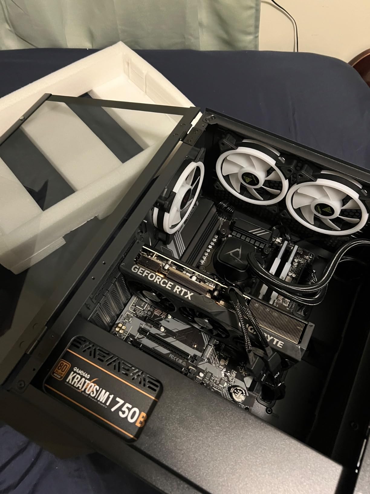 CLX Gaming PC - Intel Core i9 14900KF 3.2GHz, GeForce RTX 4070 Super, 1TB NVMe M.2 SSD, 4TB HDD, 32GB DDR5 RGB Memory, 360mm AIO, WiFi, Windows 11 Home, Black customer photo 2