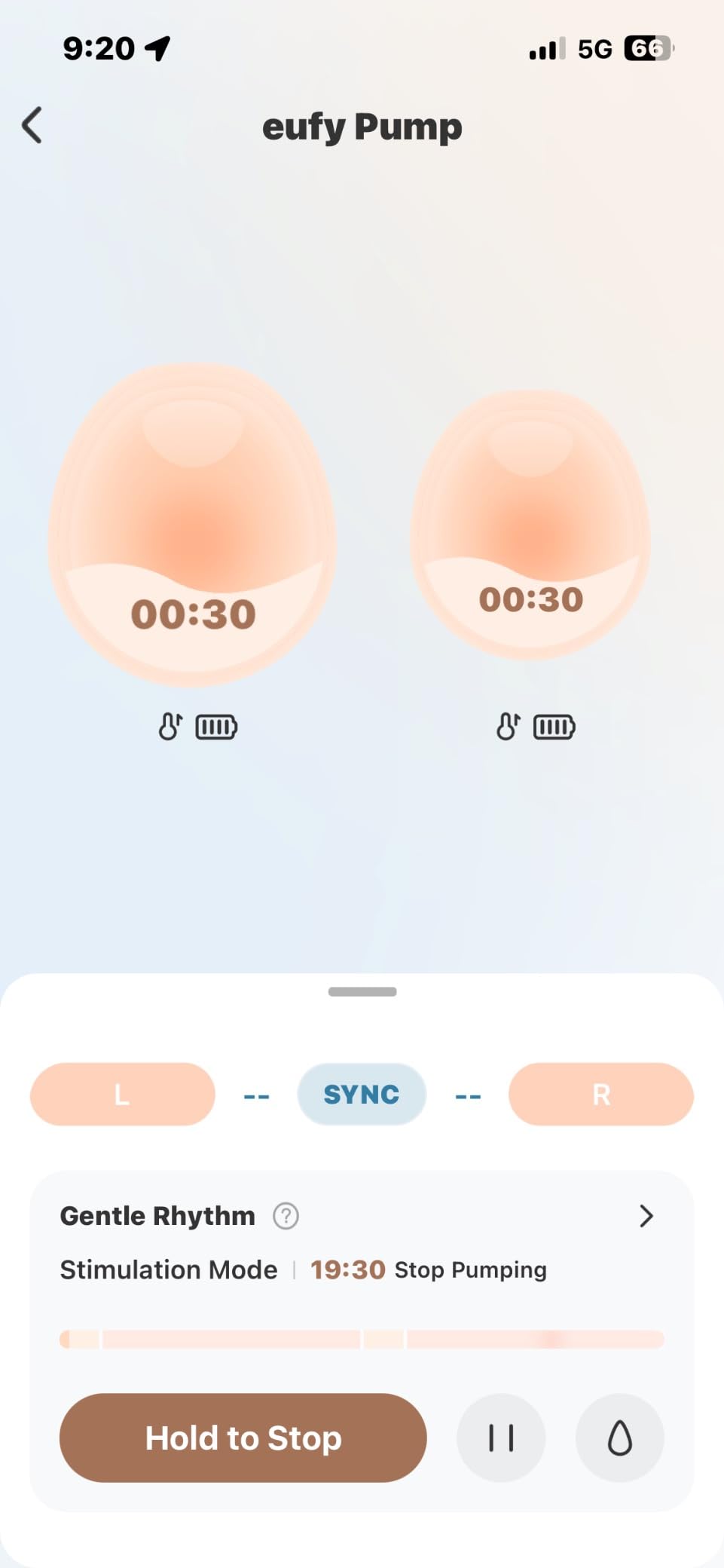 eufy Security Heated Breast Pump S1, Hands-Free Breast Pump with Industry-Leading HeatFlow Tech, App-Controlled OptiRhythm, 300 mmHg Strong Suction, Leakproof, Slim and 46 dB Quiet for in-Bra Use customer photo 2