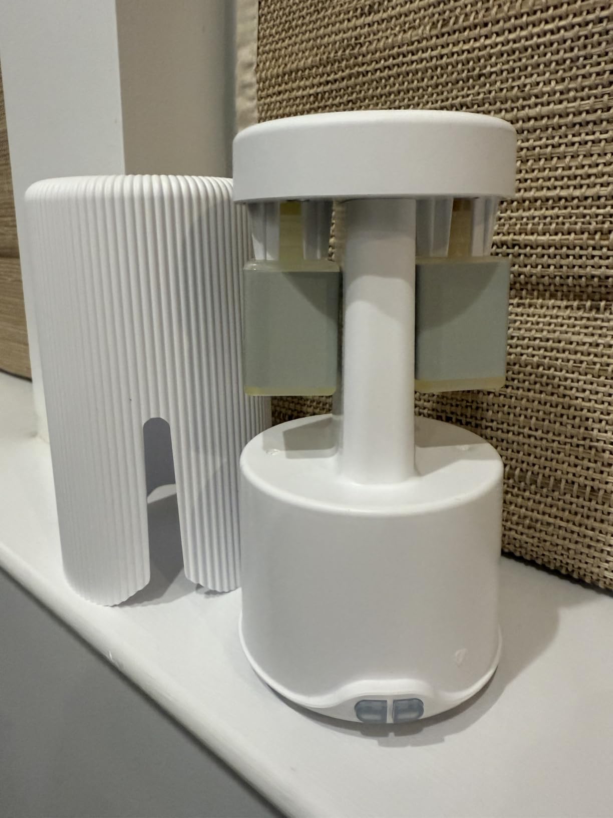 Pura Plus Smart Home Fragrance Diffuser for Large Spaces - Adjust Scent Intensity, Set Schedules & Timers, and More in Pura App - Fragrances Sold Separately - White customer photo 2