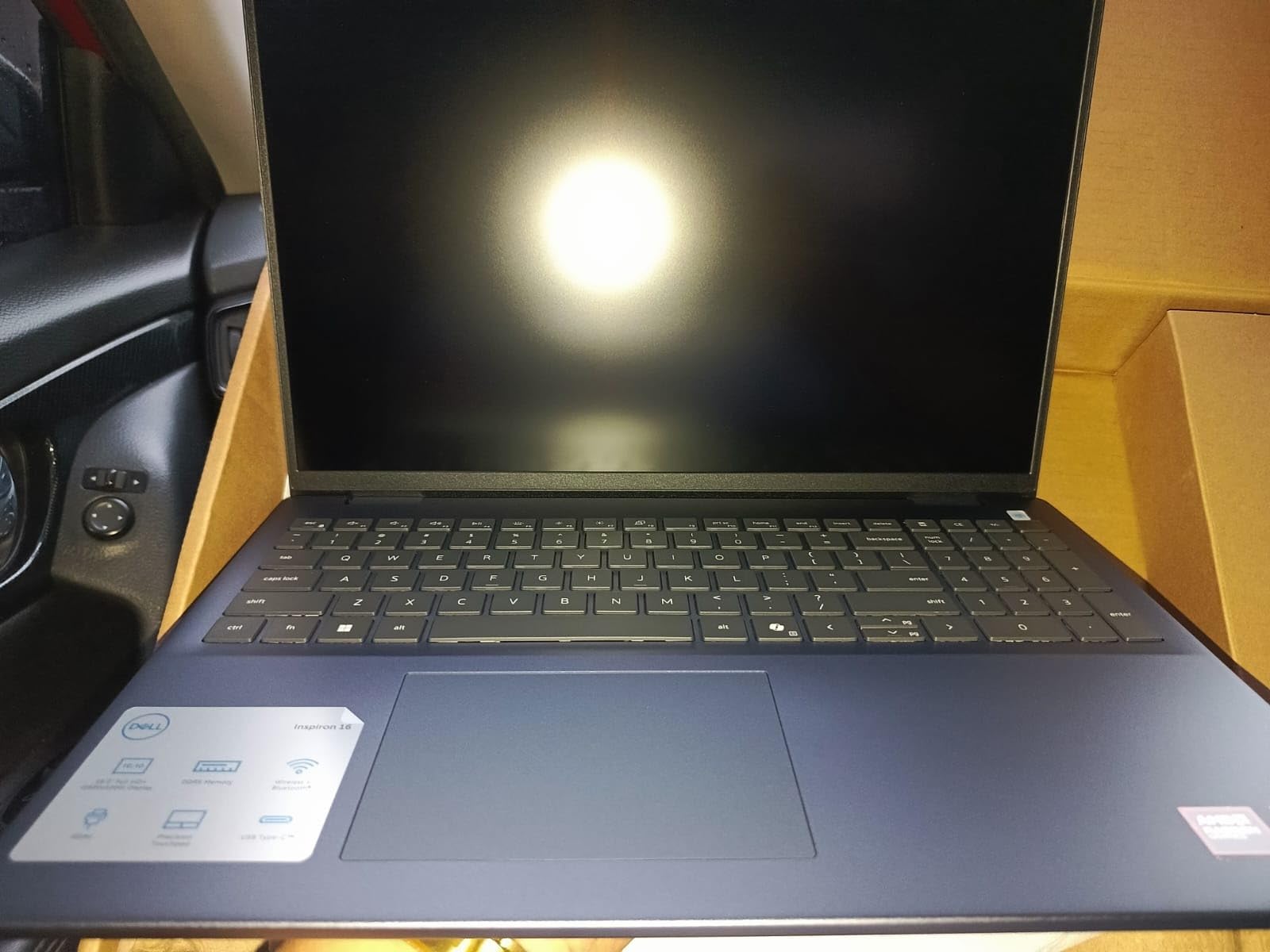 Dell Inspiron 16 5645 Laptop - 16.0 16:10 FHD+ (1920 x 1200) Display, AMD Ryzen 7-8840U, 16GB DDR5 RAM, 1TB SSD, AMD Radeon Graphics, Windows 11 Home - Midnight Blue customer photo 1