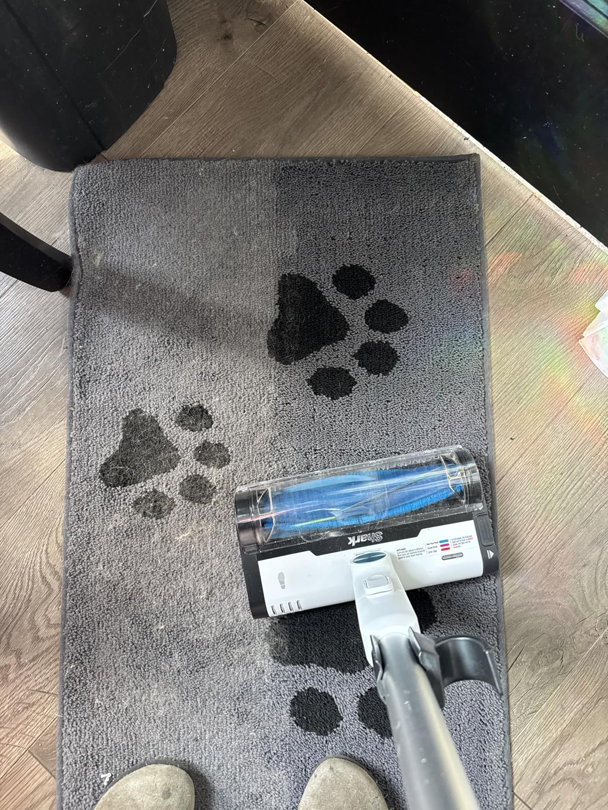 Shark Clean & Empty Cordless Stick Vacuum with HEPA Filter, Auto-Empty System, BU3521 customer photo 1