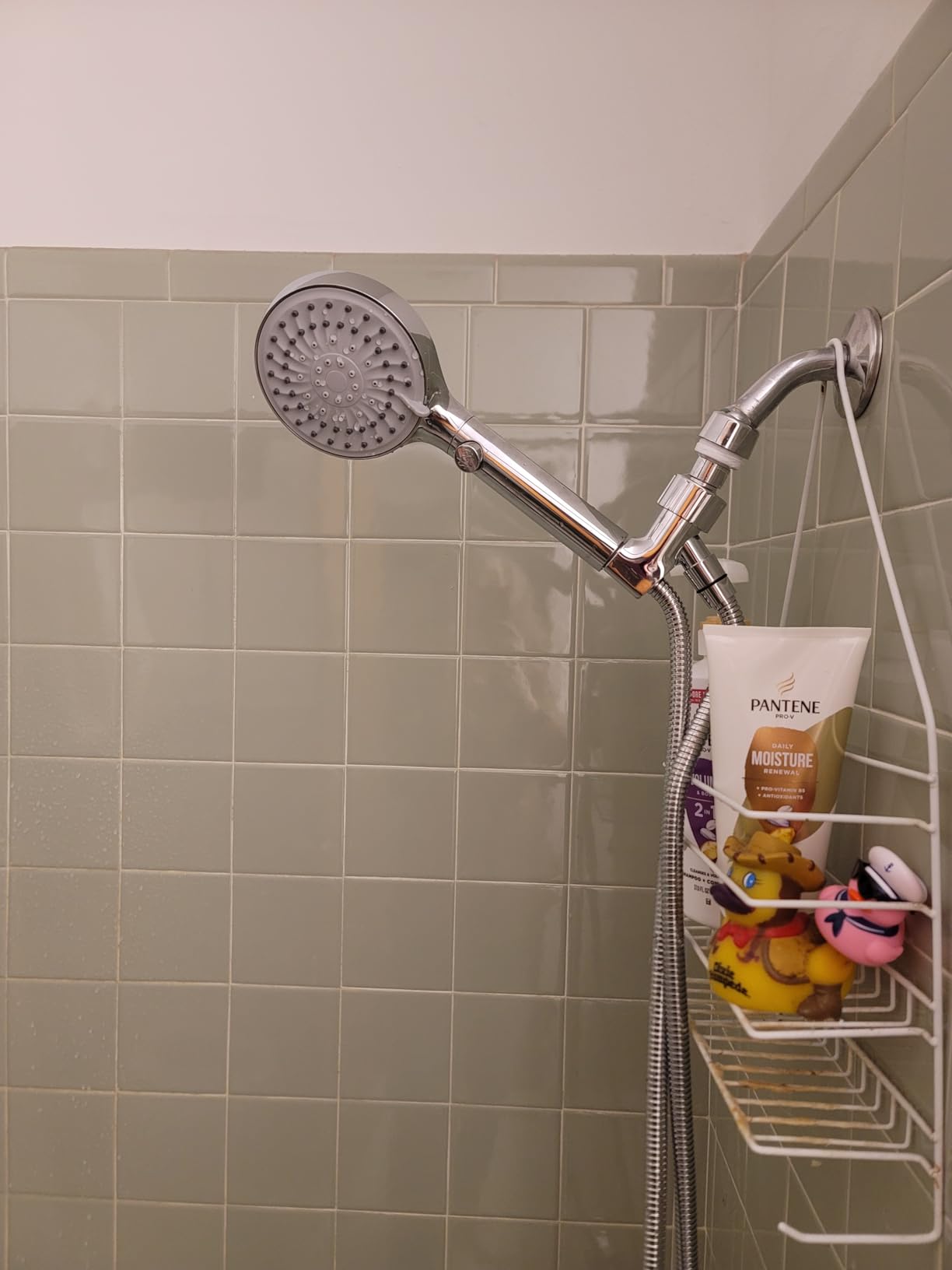 FASDUNT Shower Head with Handheld, High Pressure Handheld Shower Head with 80
