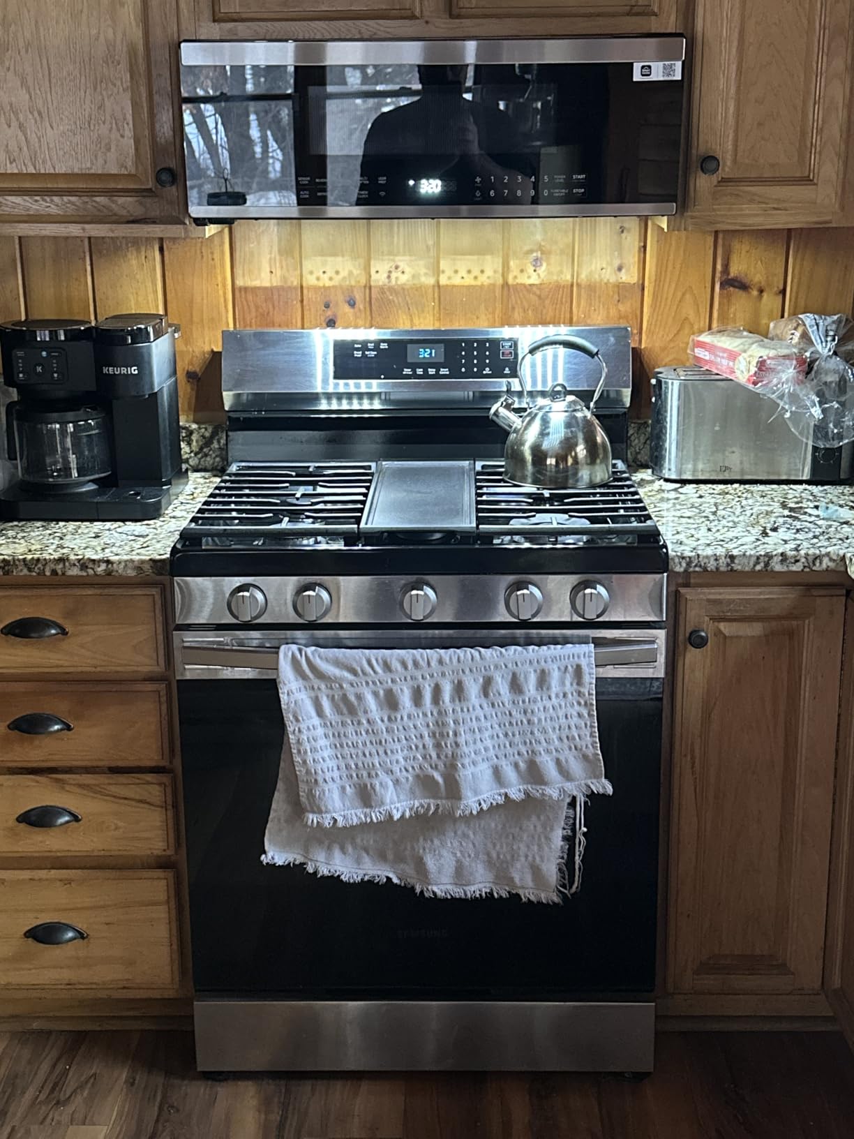 Midea MMO12S3ASTZ Over the Range Microwave Oven, 1.2 Cu.ft Slim Microwaves with Sensor Cook, Stainless Steel Microwaves, 1000W heating power with 400CMF vent fan customer photo 2