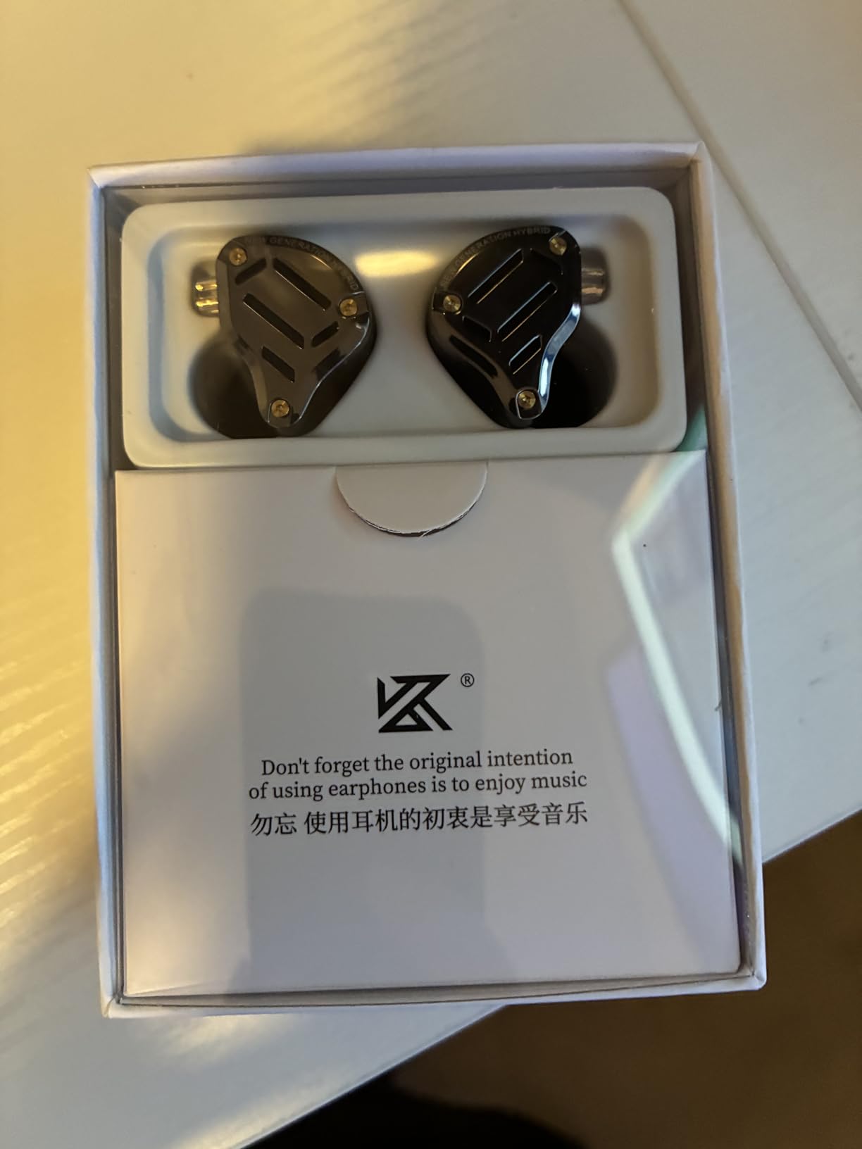 KZ ZS10 PRO 2 In Ear Monitor IEM, 1DD+4BA Hybrid Wired Earbuds, with 4-Level Tuning Switch, 3-Way Crossover Gaming Earbuds, Silver-plated IEM Cable for Musician Audiophile (Black, Without Mic) customer photo 2