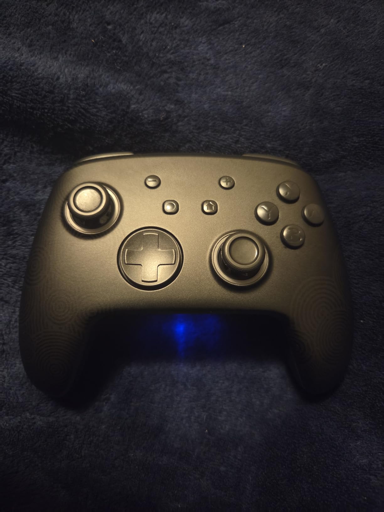 FUNLAB Switch Pro Controller Wireless Compatible with Nintendo Switch2/OLED/Lite, Firefly Bluetooth Remote Gamepad with Hall Effect Joysticks/RGB 7 LED Colors/Paddle/Turbo/Motion Control - White customer photo 2