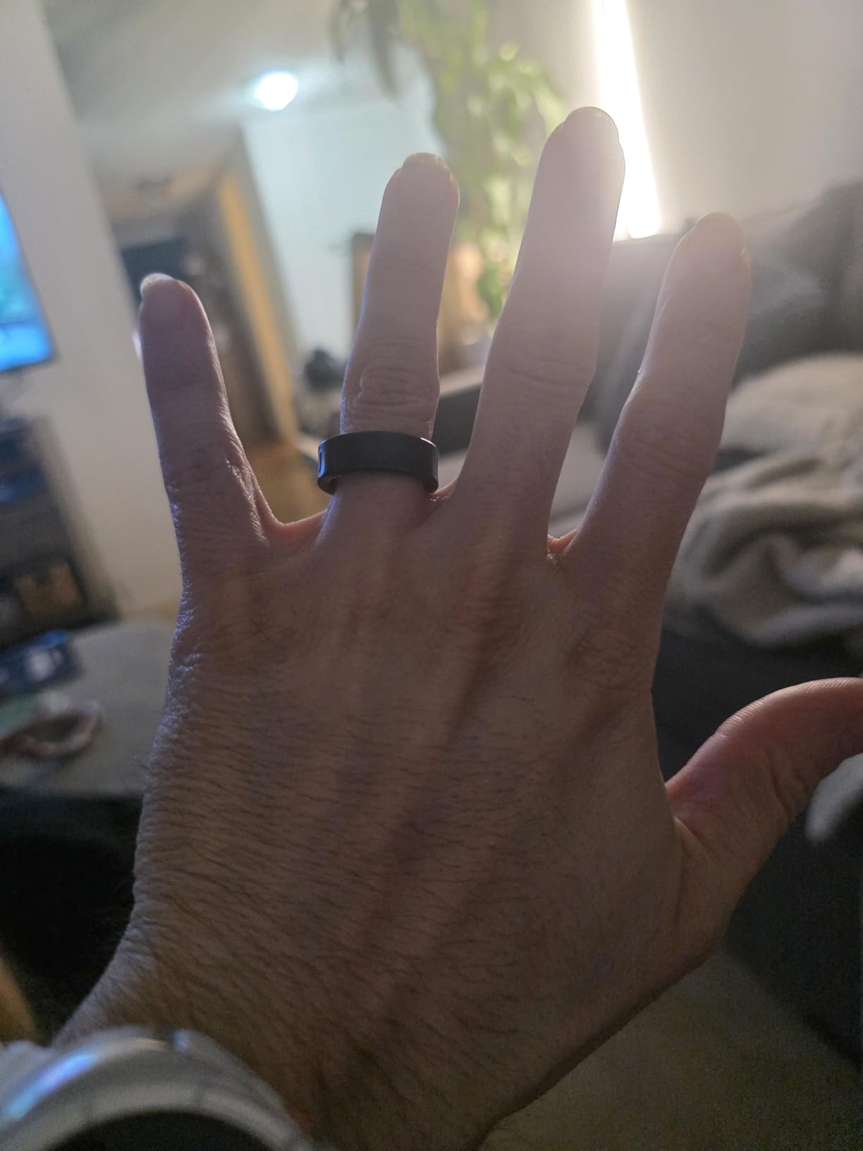 Samsung Galaxy Ring, AI Smart Ring, Size First w/Sizing Kit, No App Subscription, Fitness Monitor, Sleep Tracker, Up to 7-Day Battery, Size 12, Titanium Silver customer photo 1