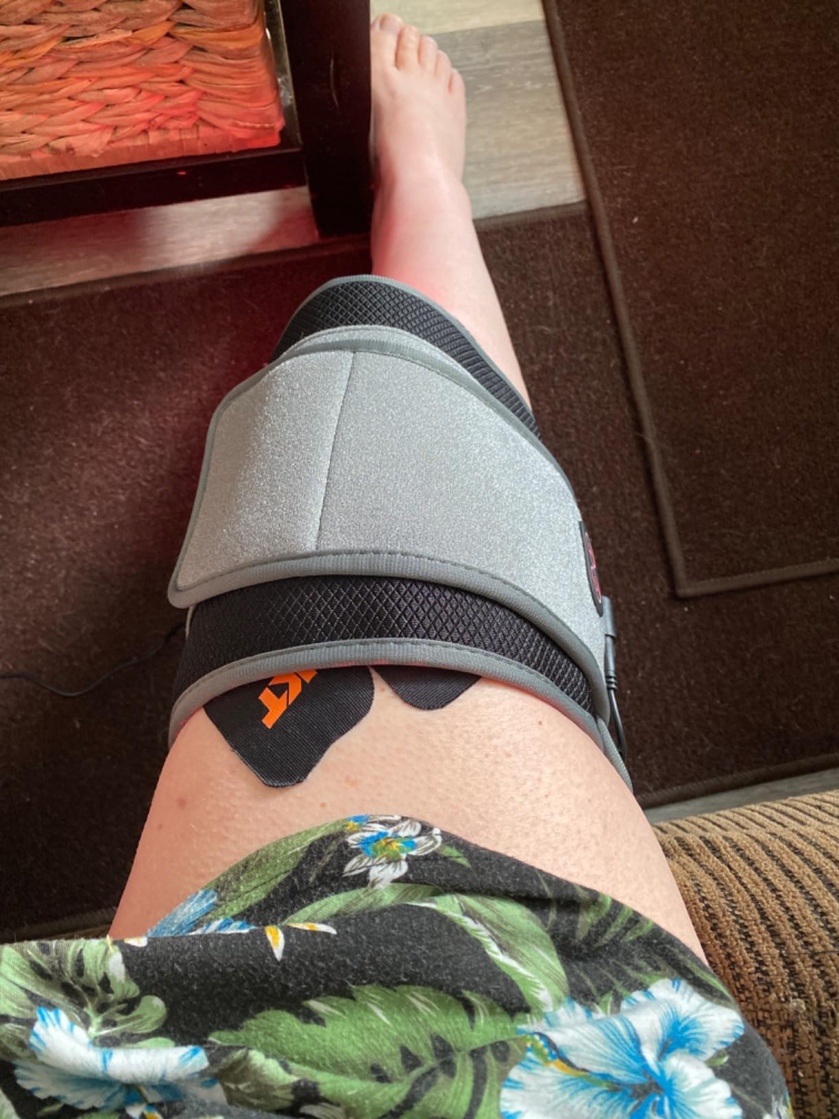 Comfytemp Red Light Belt with 126 LEDs, Wearable Red Light Wrap with Timer, 660nm & 850nm, 22W (Corded) customer photo 2