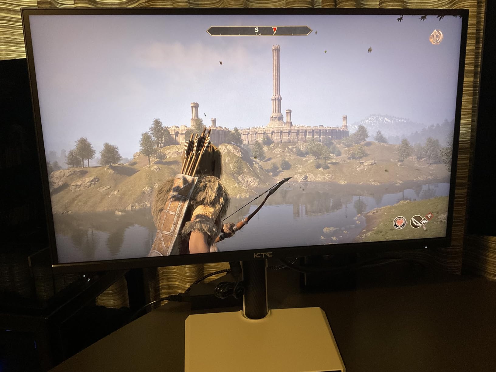 KTC 32 Inch 240Hz Curved Gaming Monitor, FHD 1080P 1500R HDR Gaming PC Monitor, FreeSync, Ultra-Fast 1ms Monitor for Gamer, 3500:1 Contrast, HDMI 2.0 x 2, DisplayPort 1.4 & USB 2.0, H32S17F customer photo 1